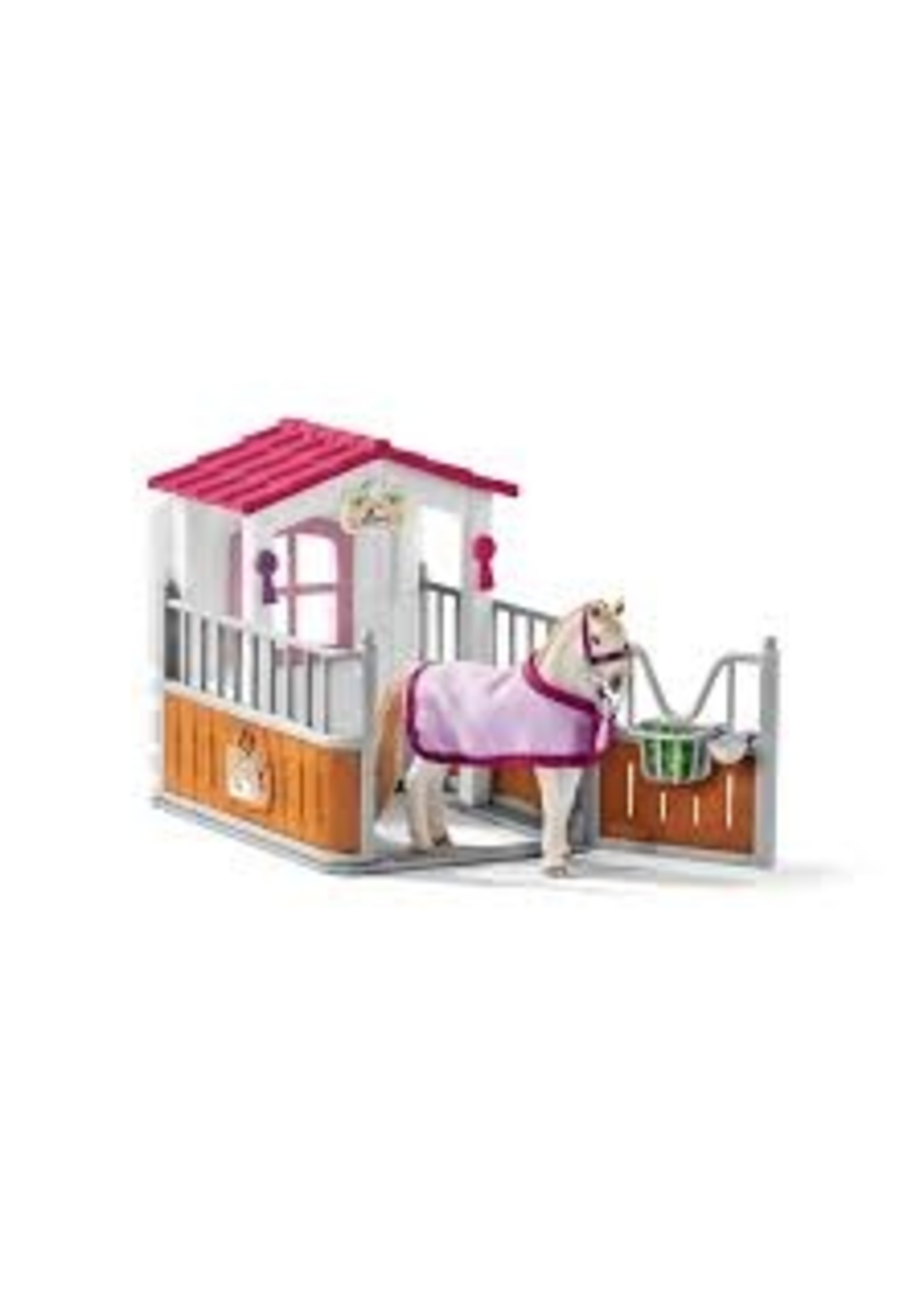Schleich Horse Stall with Lusitano Horse