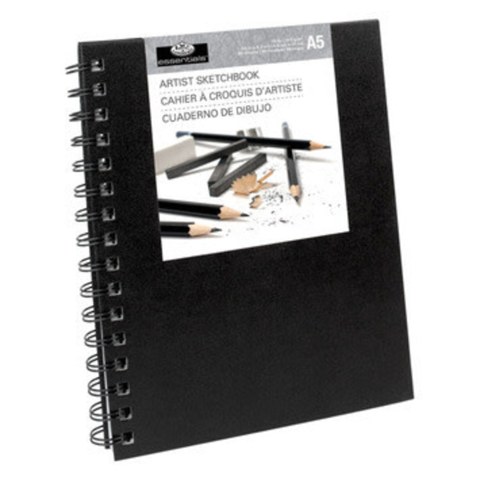 Royal Langnickel Sketchbook Small - Black Cover