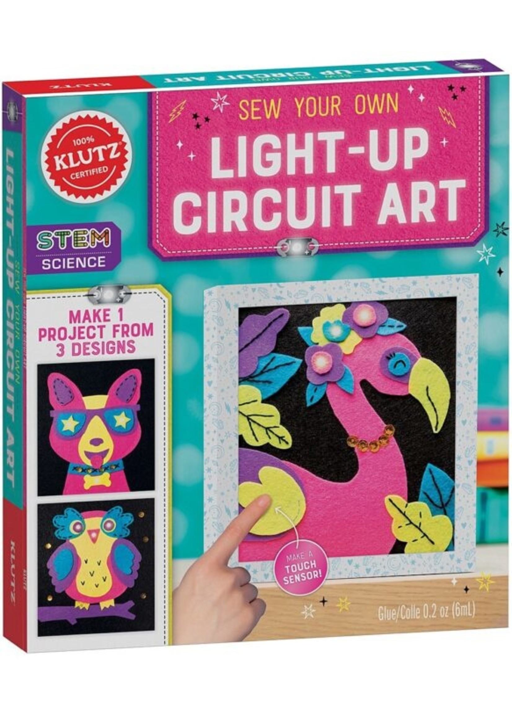 Klutz Sew Your Own Light-up Circuit Art