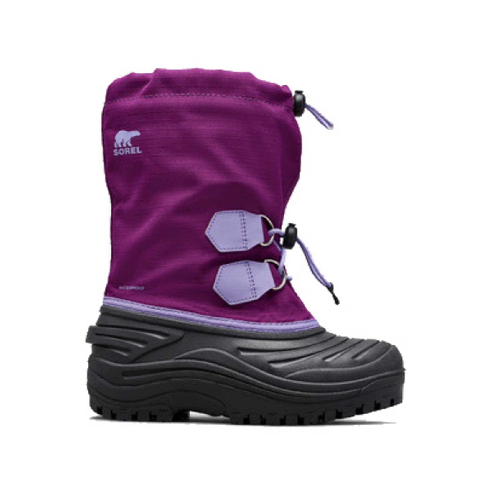 Sorel Youth Super Trooper Wild Iris/ Paisley Purple