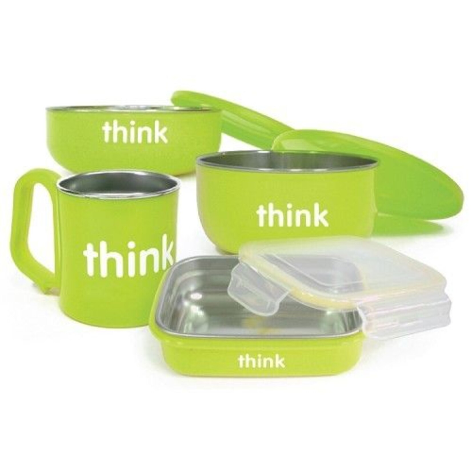 Thinkbaby Thinksport The Complete BPA Free Feeding Set Lt Green