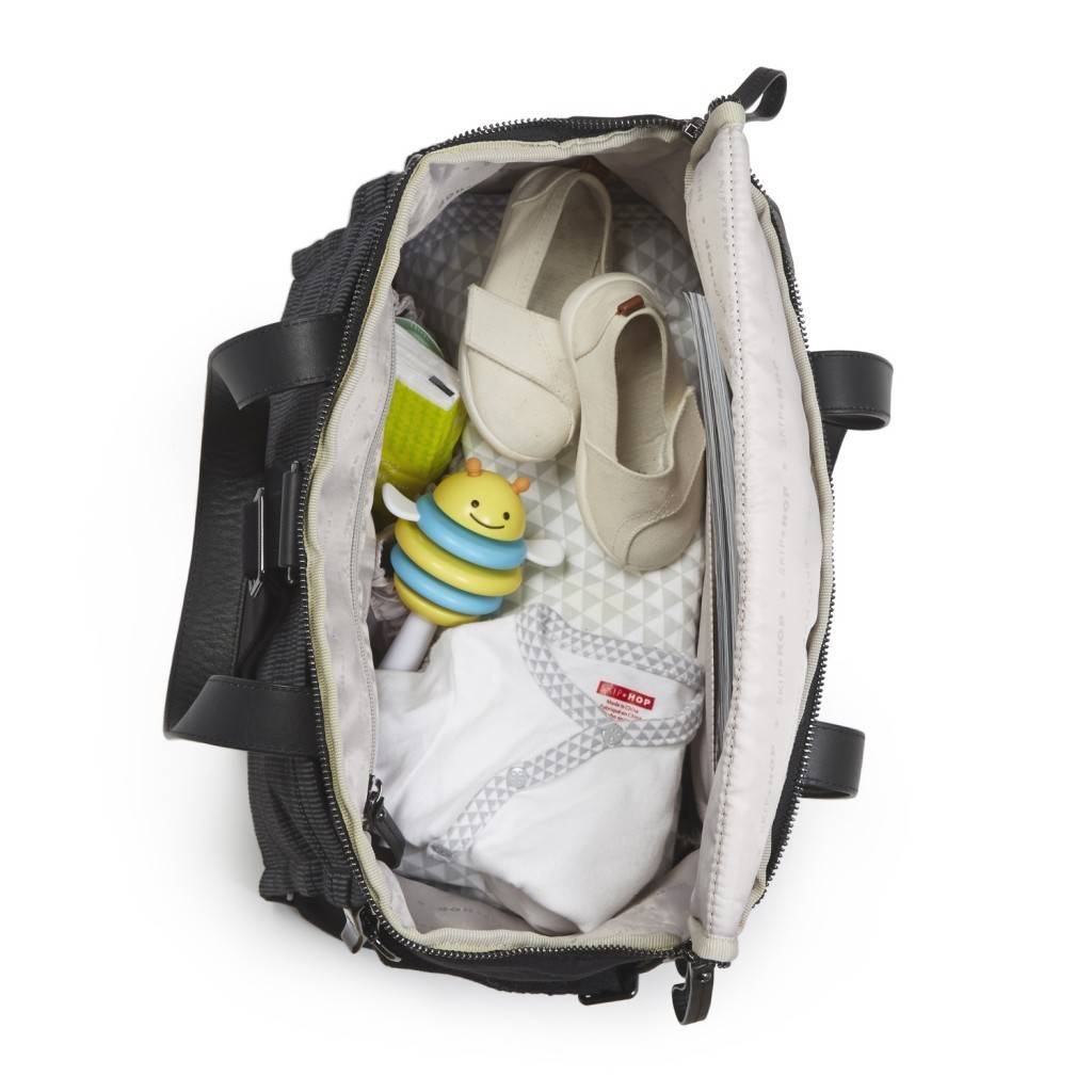 skip hop highline convertible tote diaper bag