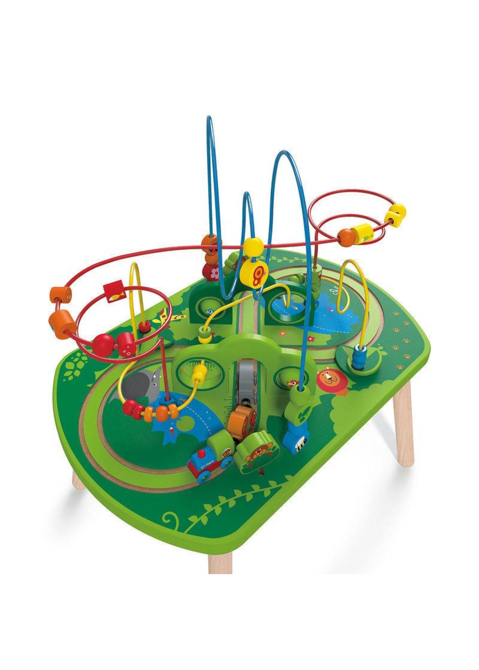 Hape Jungle Play Train Activity Table E3801 