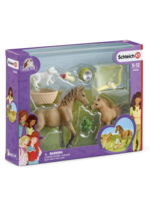 Schleich Sarah's Baby Animal Care with Quarter Horse