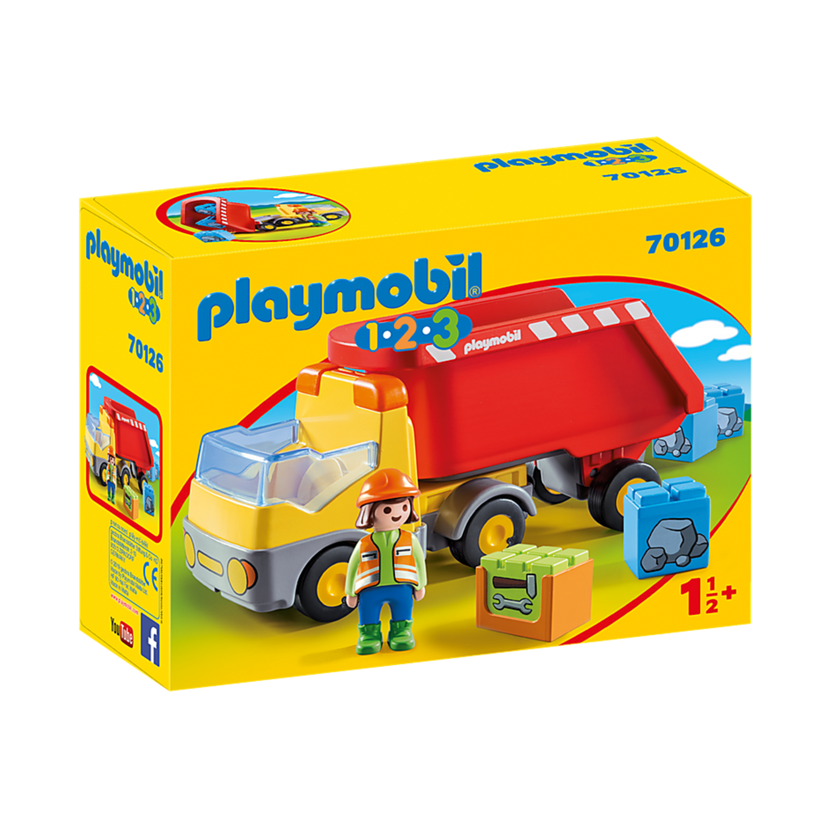 Playmobil 1.2.3 Dump Truck