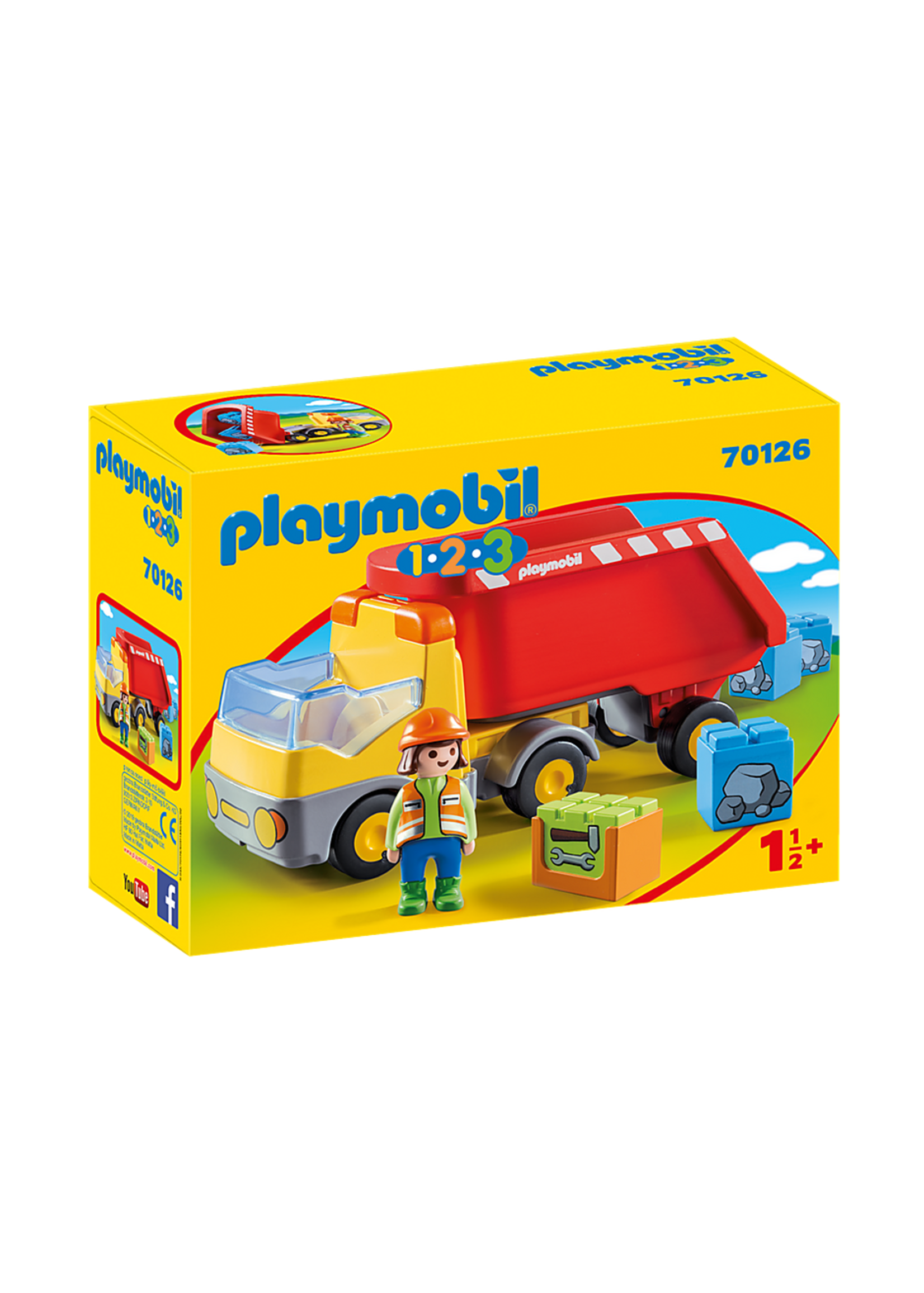 Playmobil 1.2.3 Dump Truck