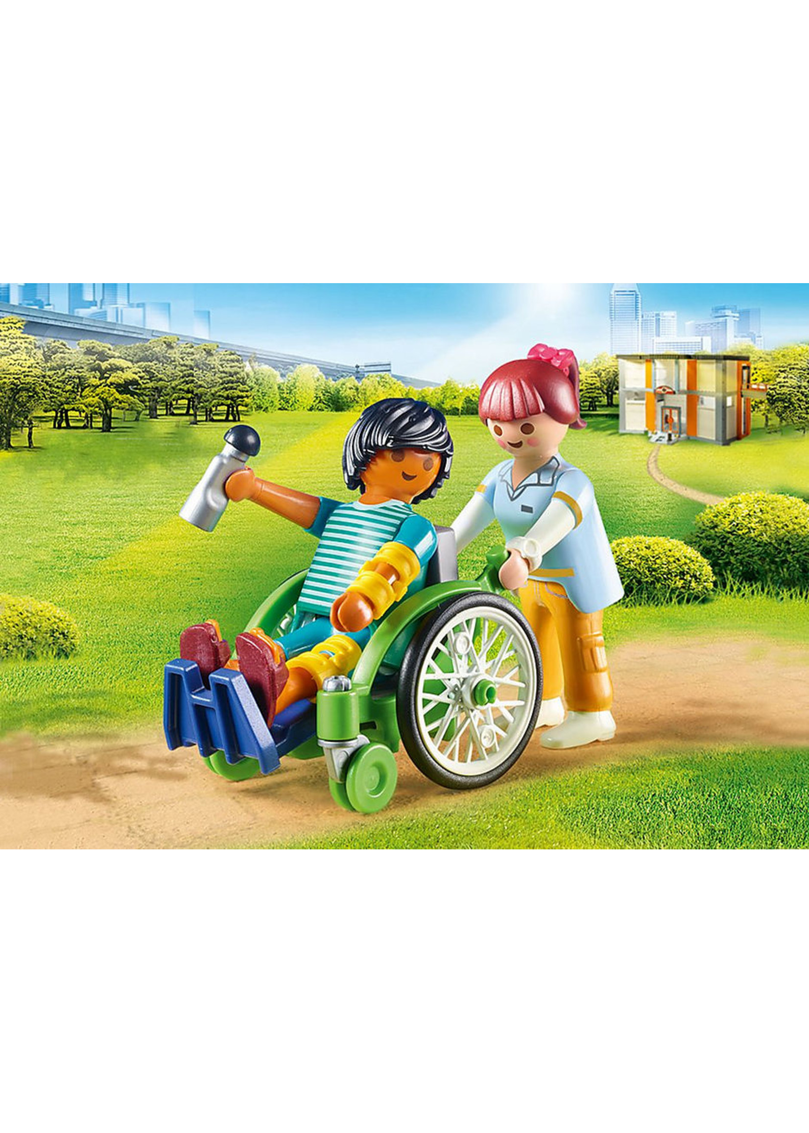 Playmobil Patient in Wheelchair