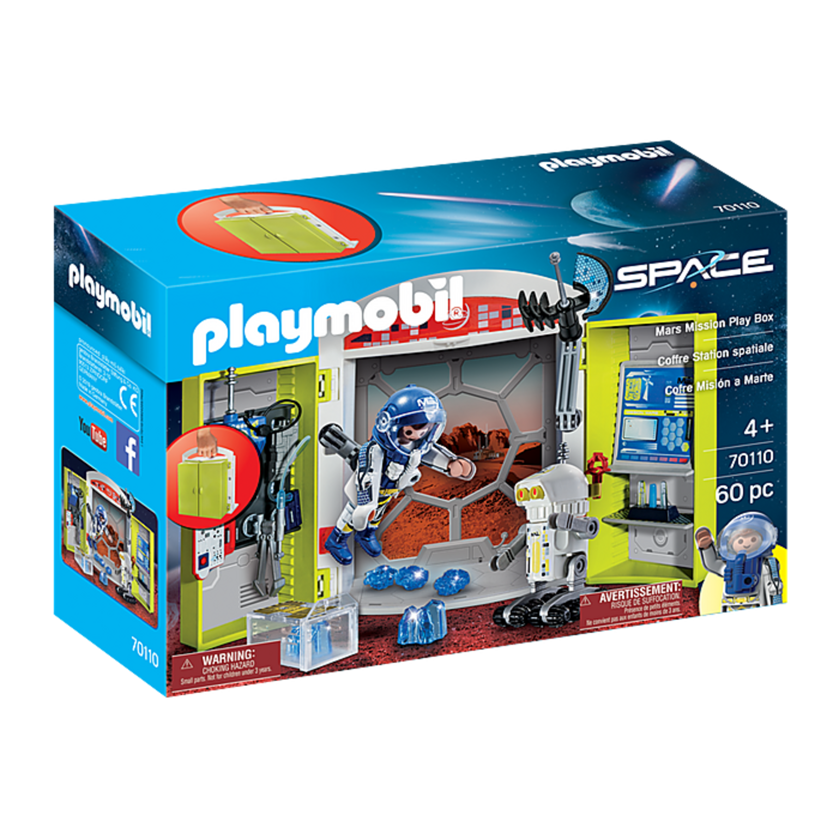 Playmobil Mars Mission Play Box