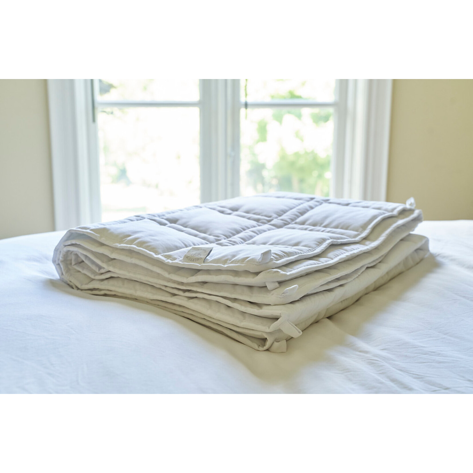 Cheryl's Home & Family The Huggler Weighted Blanket White 8 lbs Twin