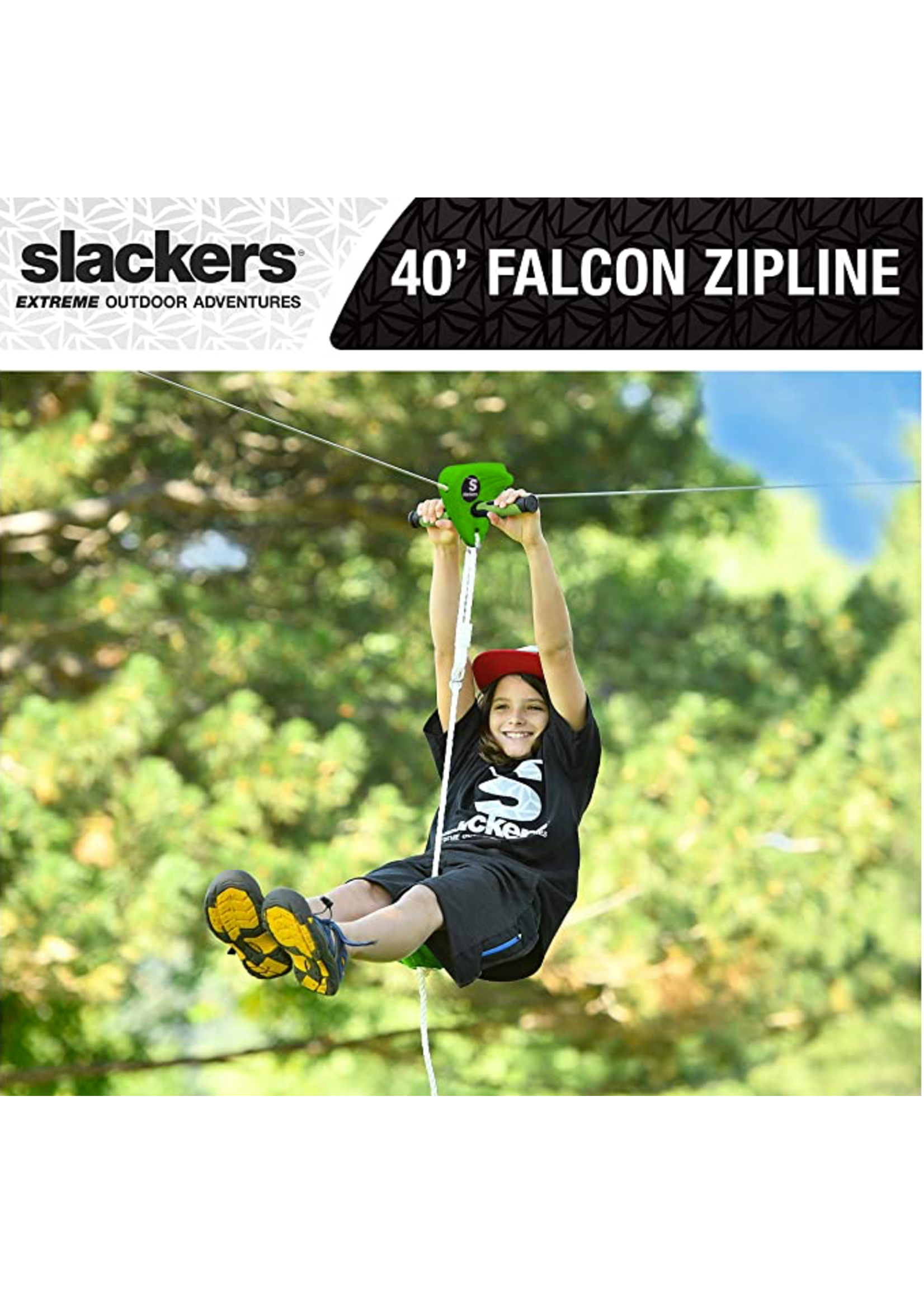 B4 Adventure 40' Zipline Falcon Flyer