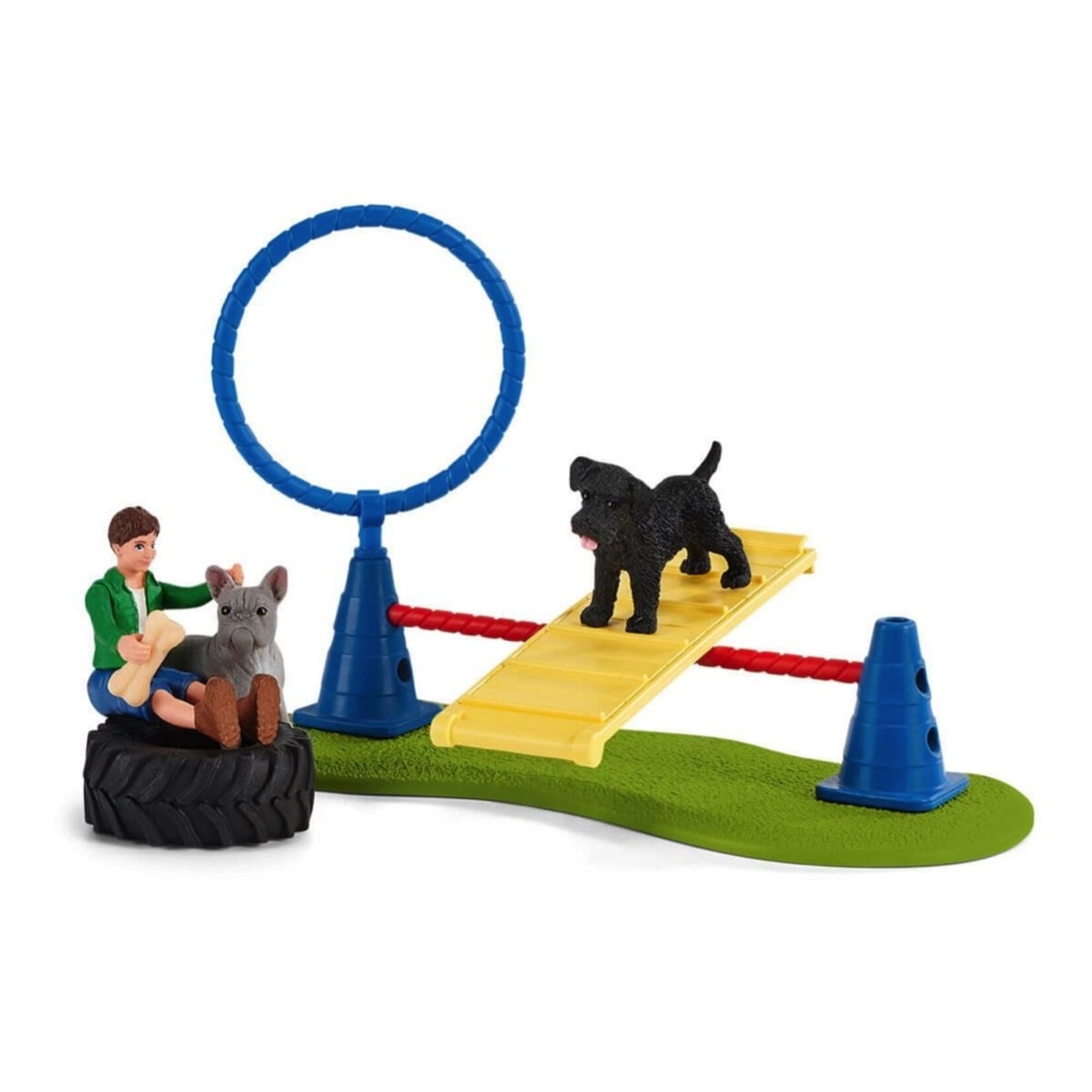 Schleich Puppy Agility Training