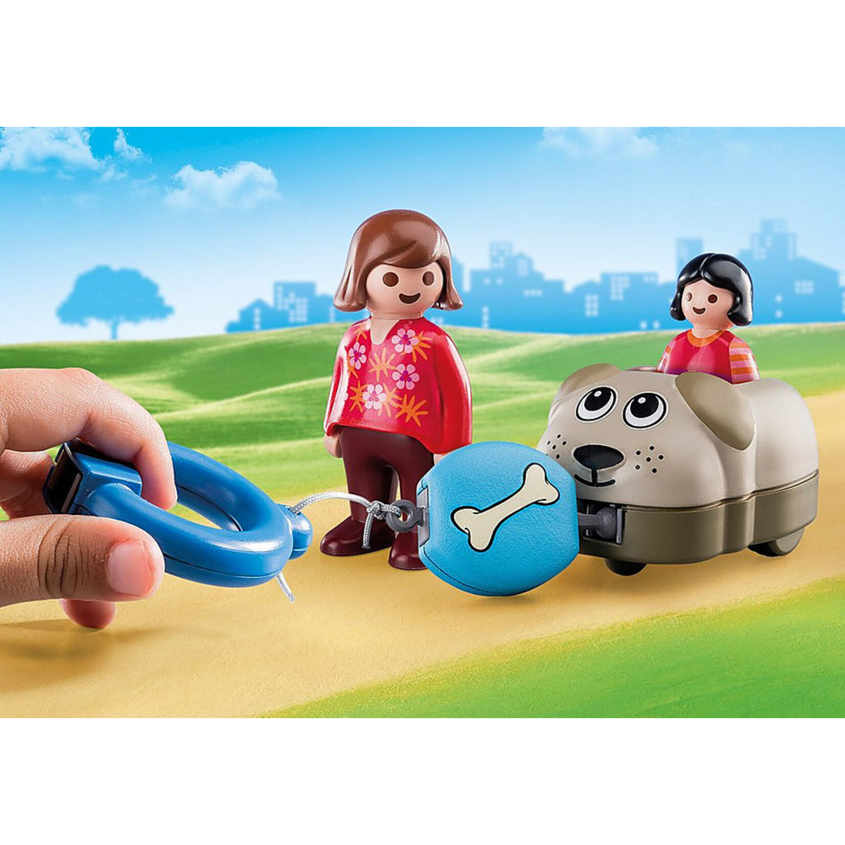 Playmobil Dog Train Car