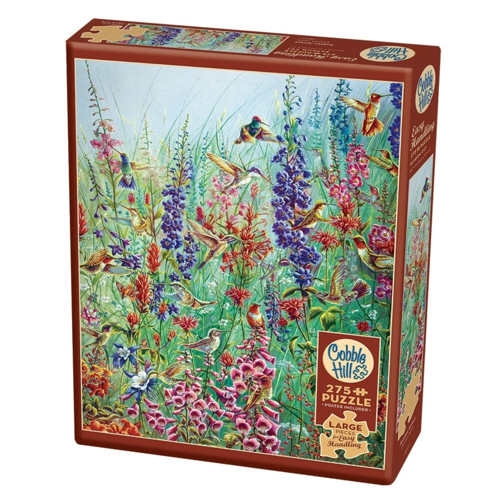 Cobble Hill 275 Piece Puzzle  Garden Jewels