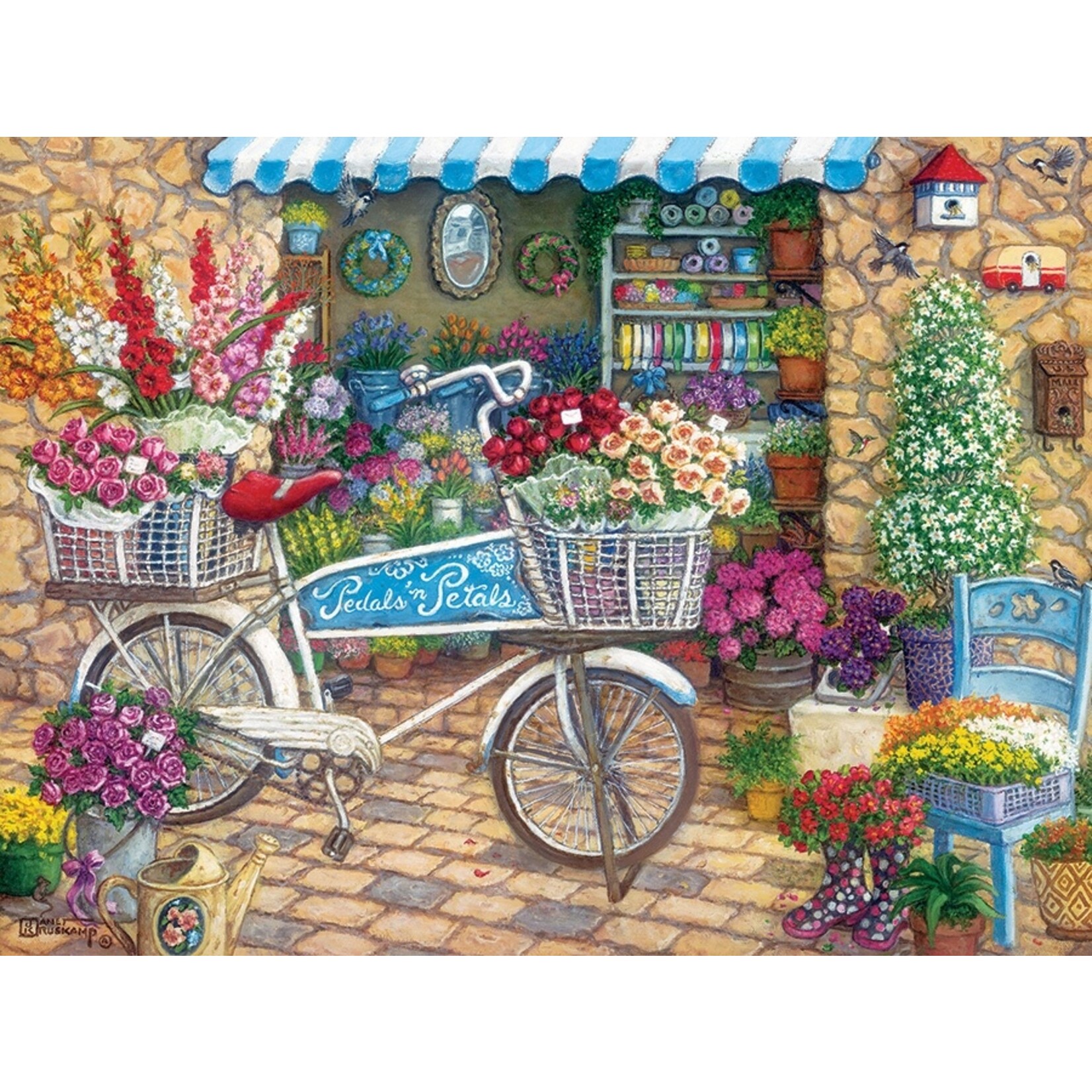 Cobble Hill 275 Piece Puzzle Pedals n Petals