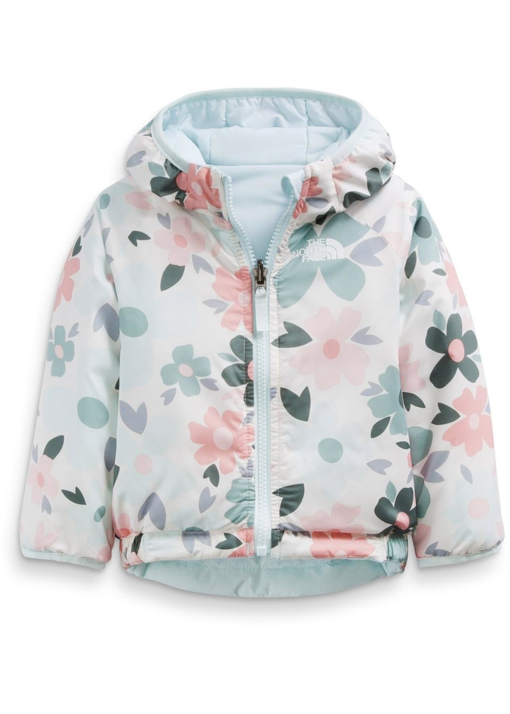The North Face Infant Reversible Perrito Jacket Ice Blue