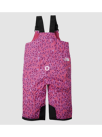 The North Face Toddler Snowquest Insulated Bib - Pink Leopard Print