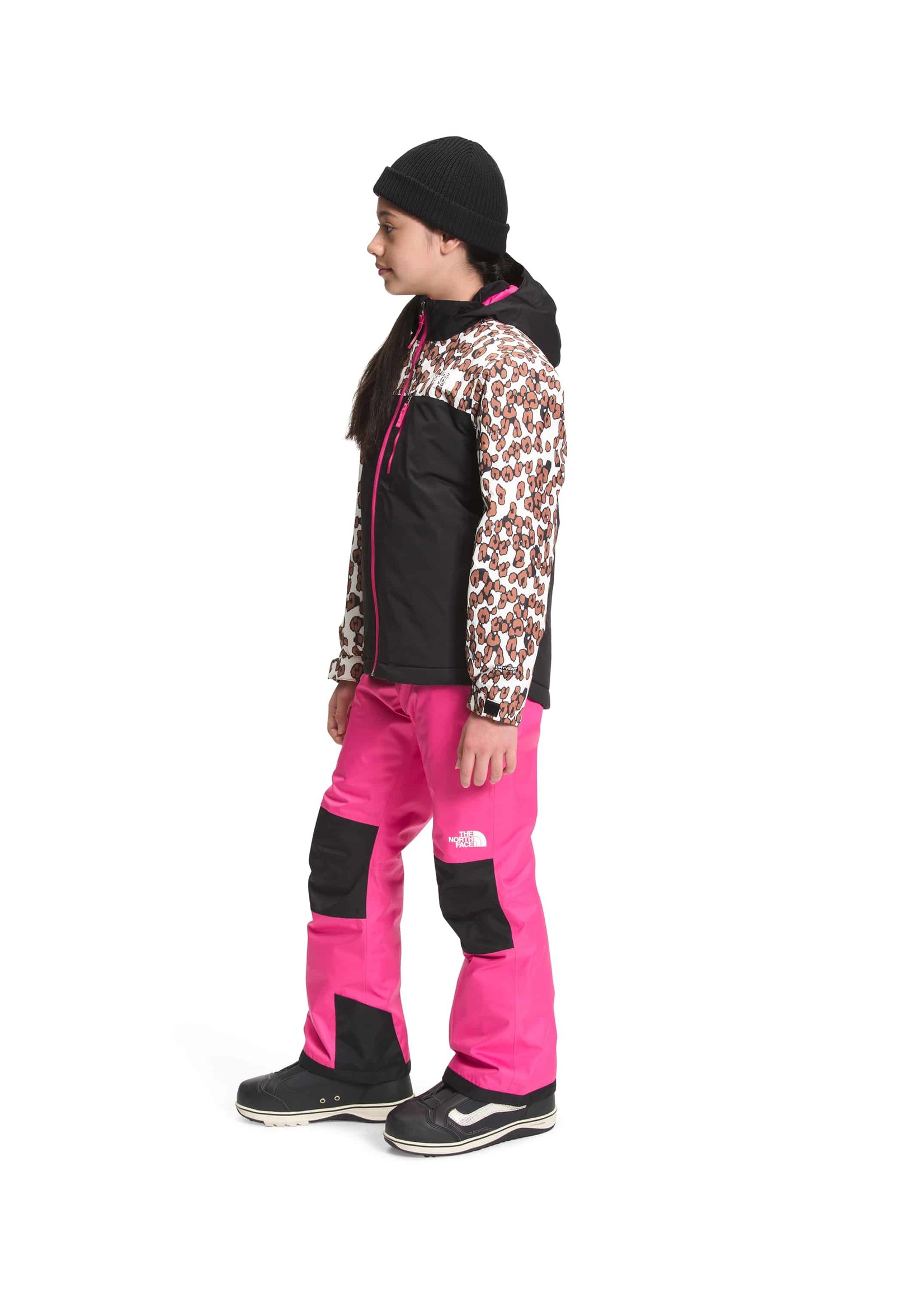 Youth Snowquest Plus Jacket - Leopard 