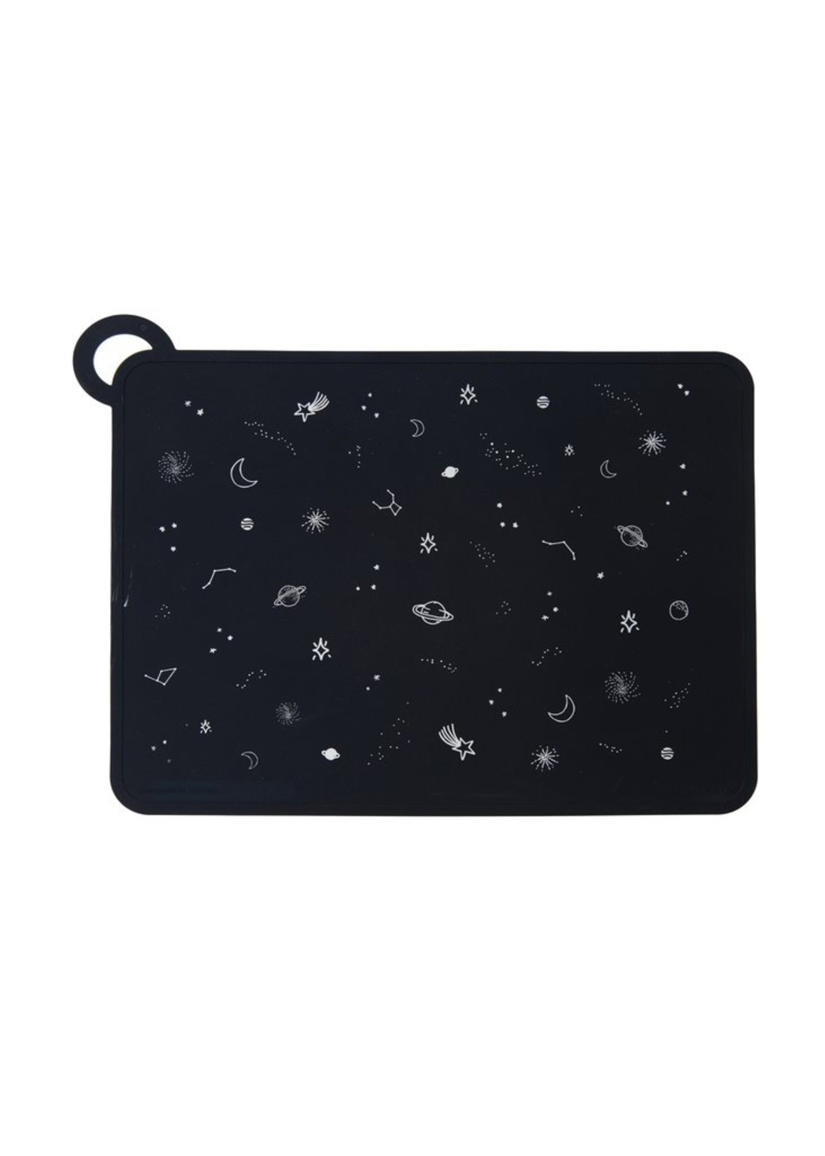 Loulou Lollipop Silicone Placemat Printed Space