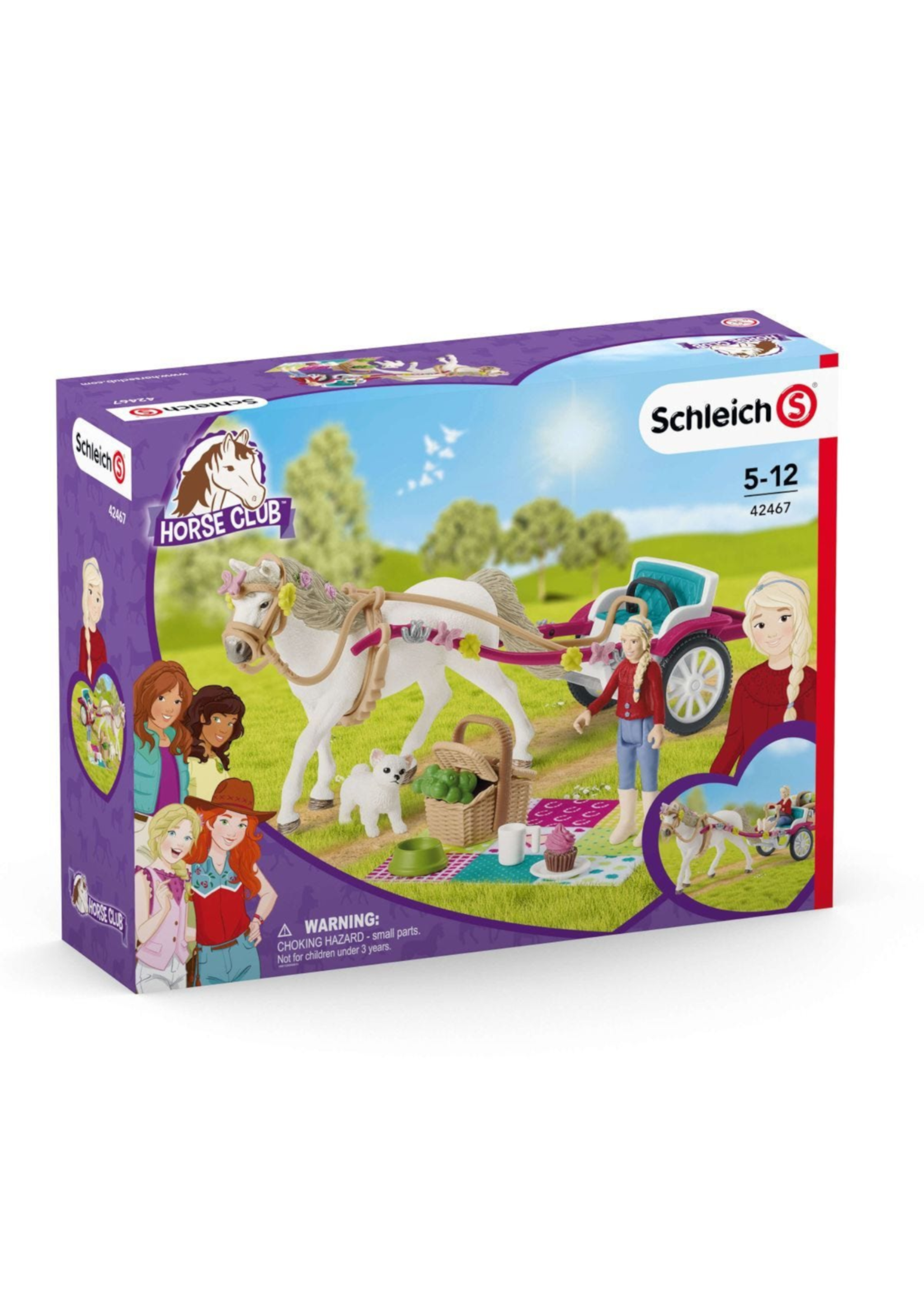 Schleich Carriage for Big Horse with Picnic