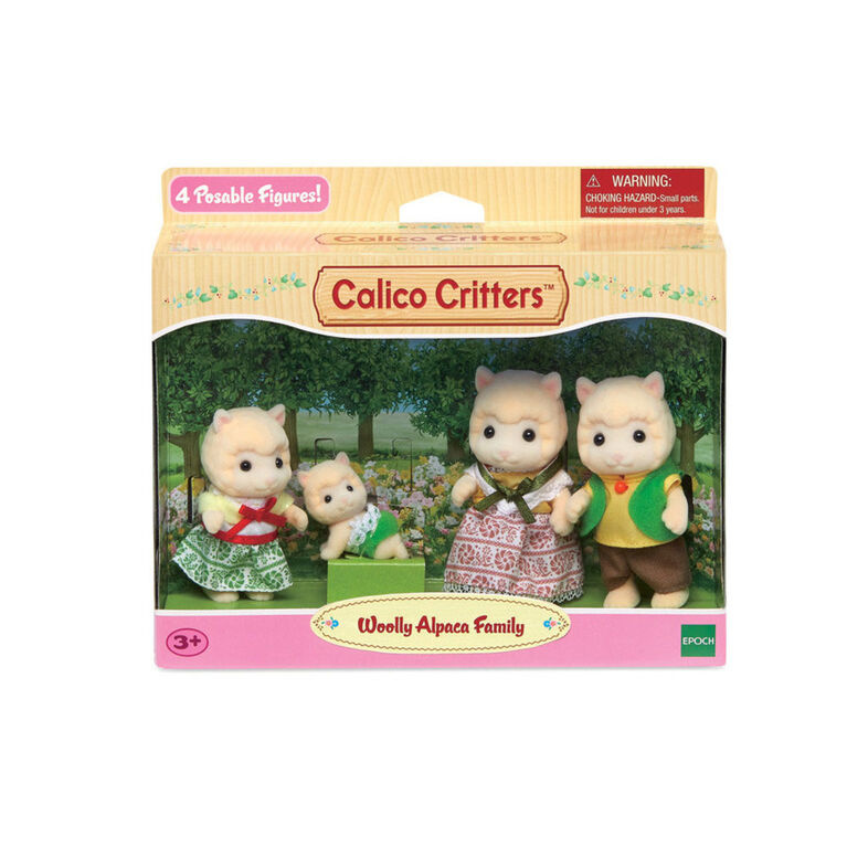 Calico Critters Woolly Alpaca Family