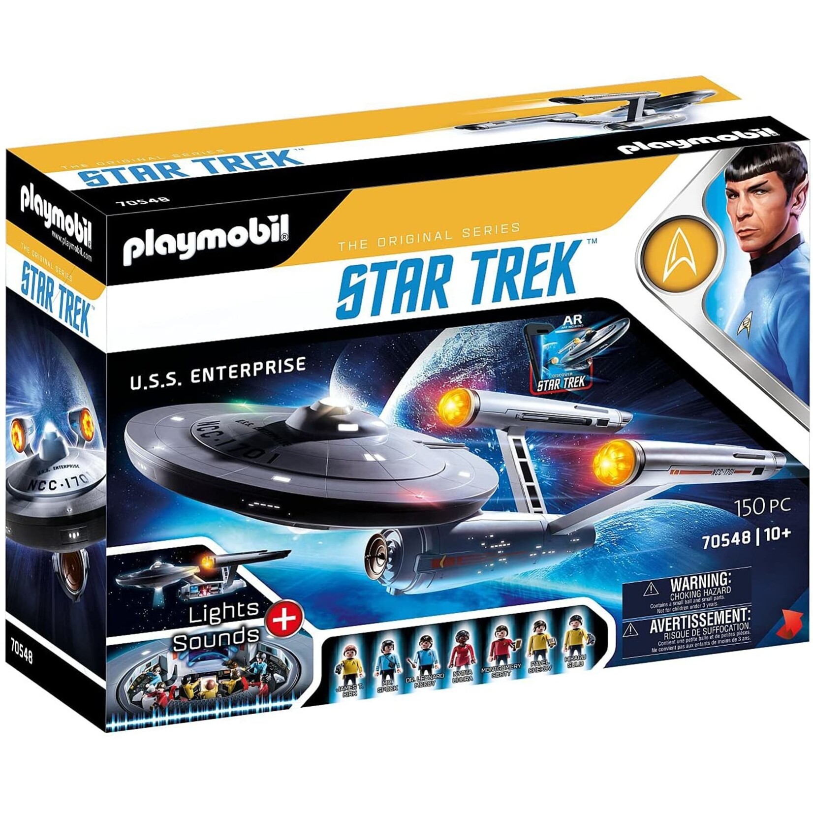 Playmobil Star Trek - U.S.S. Enterprise NCC-1701 - Grow Children's Boutique  Ltd.
