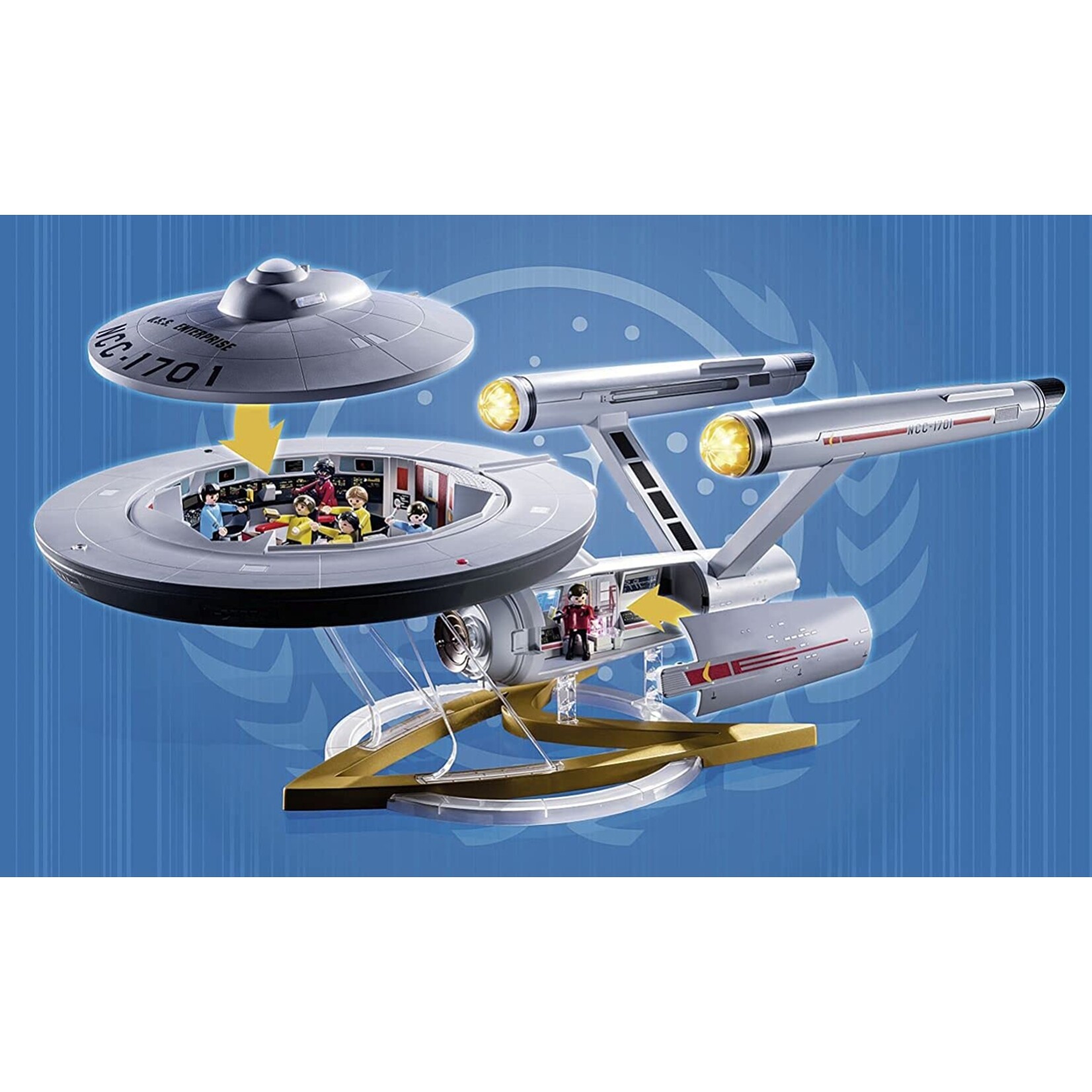 Playmobil Star Trek - U.S.S. Enterprise NCC-1701 - Grow Children's Boutique  Ltd.