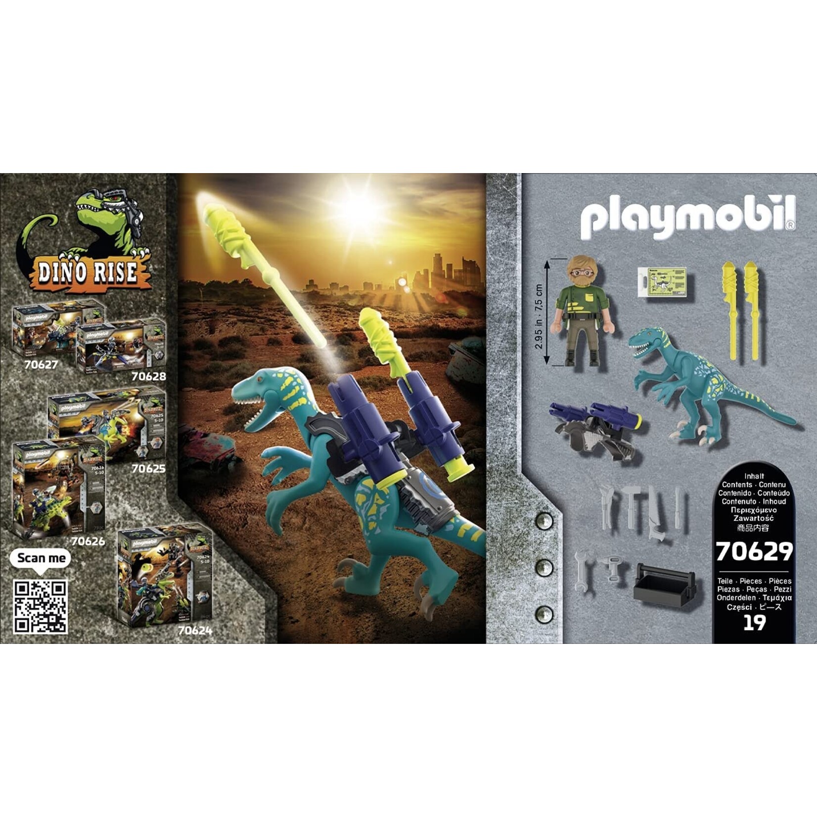 Playmobil Deinonychus: Ready for Battle 70629