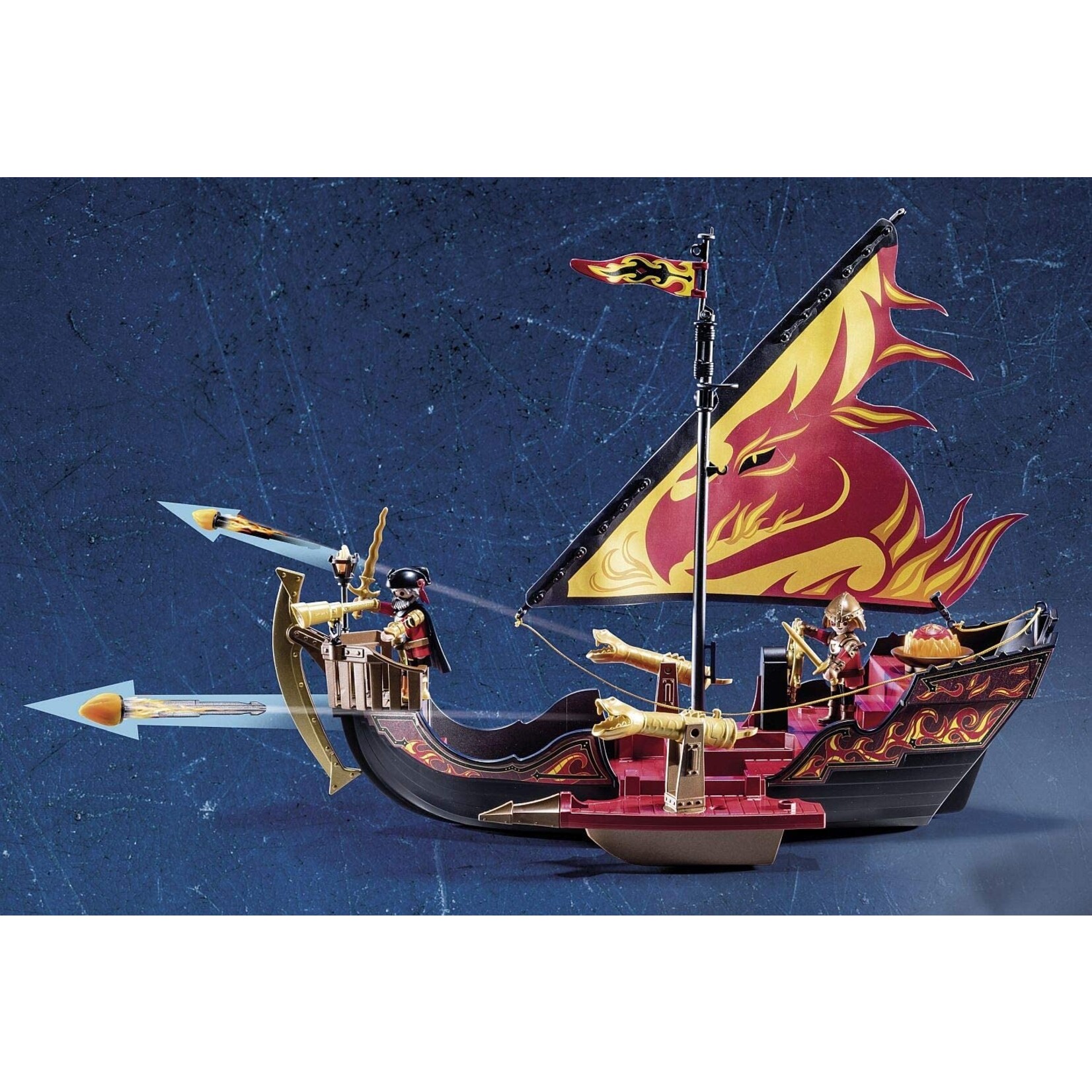 Playmobil Burnham Raiders Fire Ship