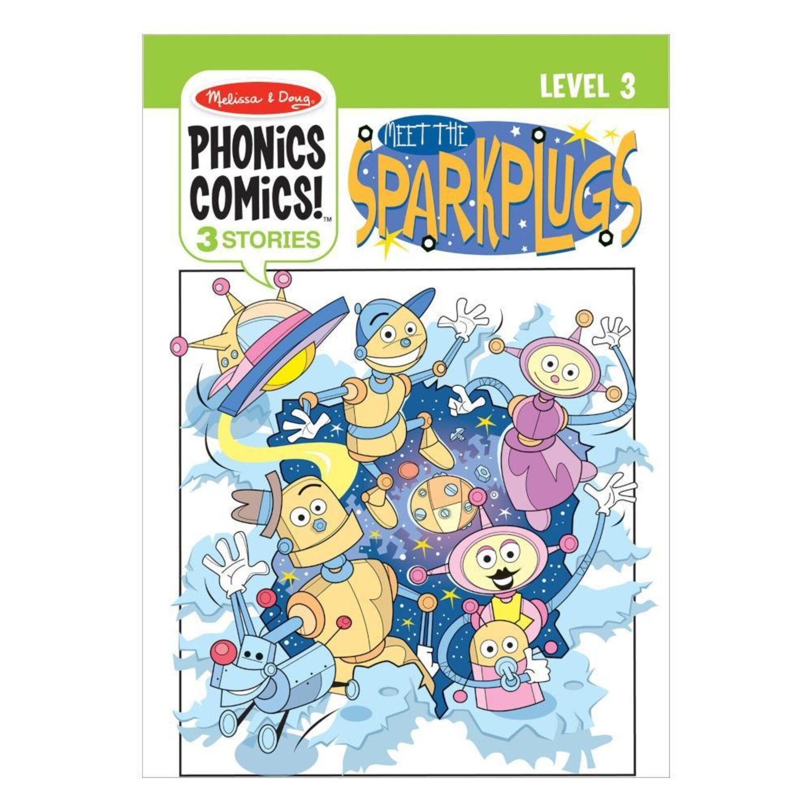 Phonics Comics - Level 3 - Meet the Spark Plugs