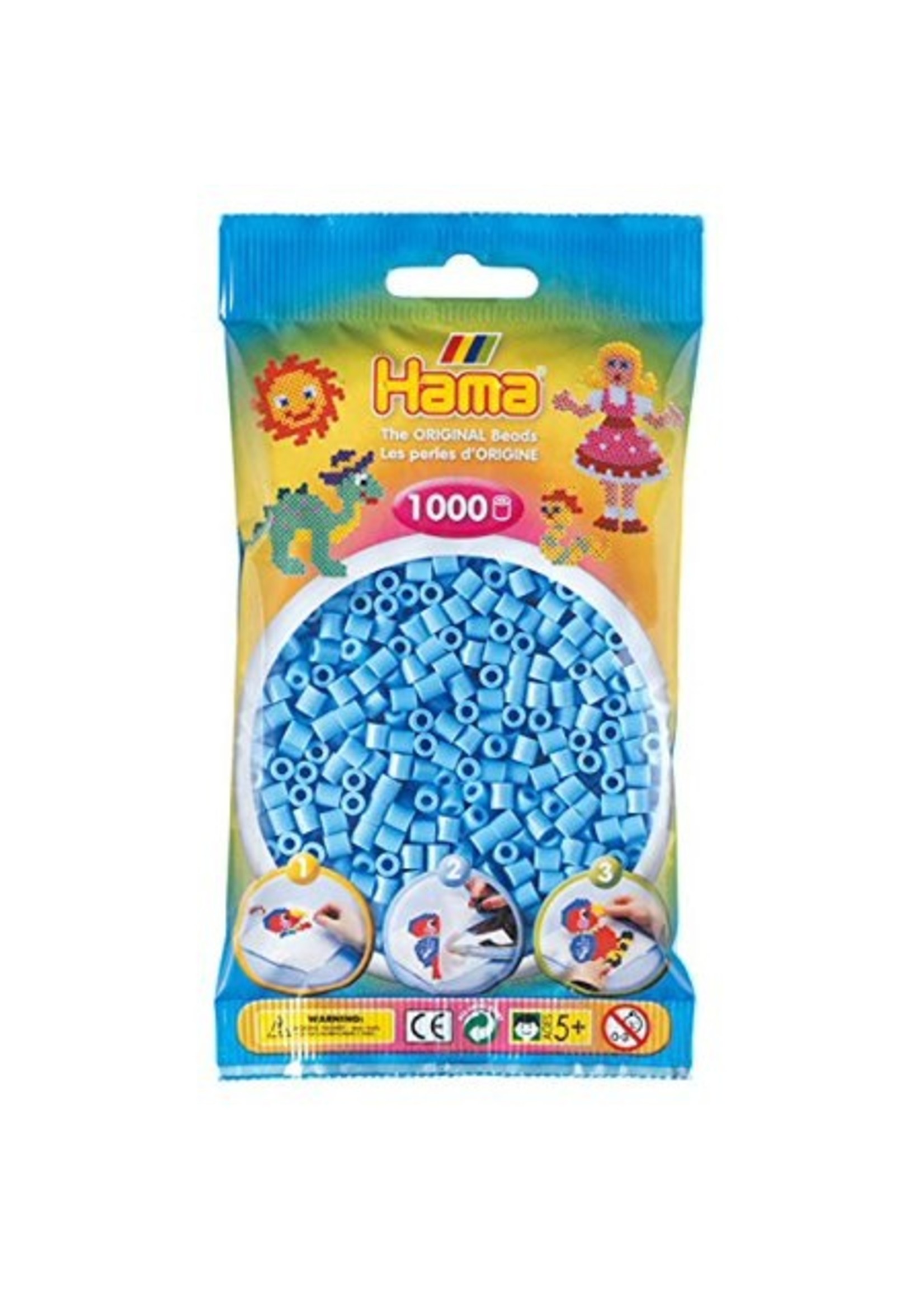 Hama 1000 Pastel Blue Hama Beads