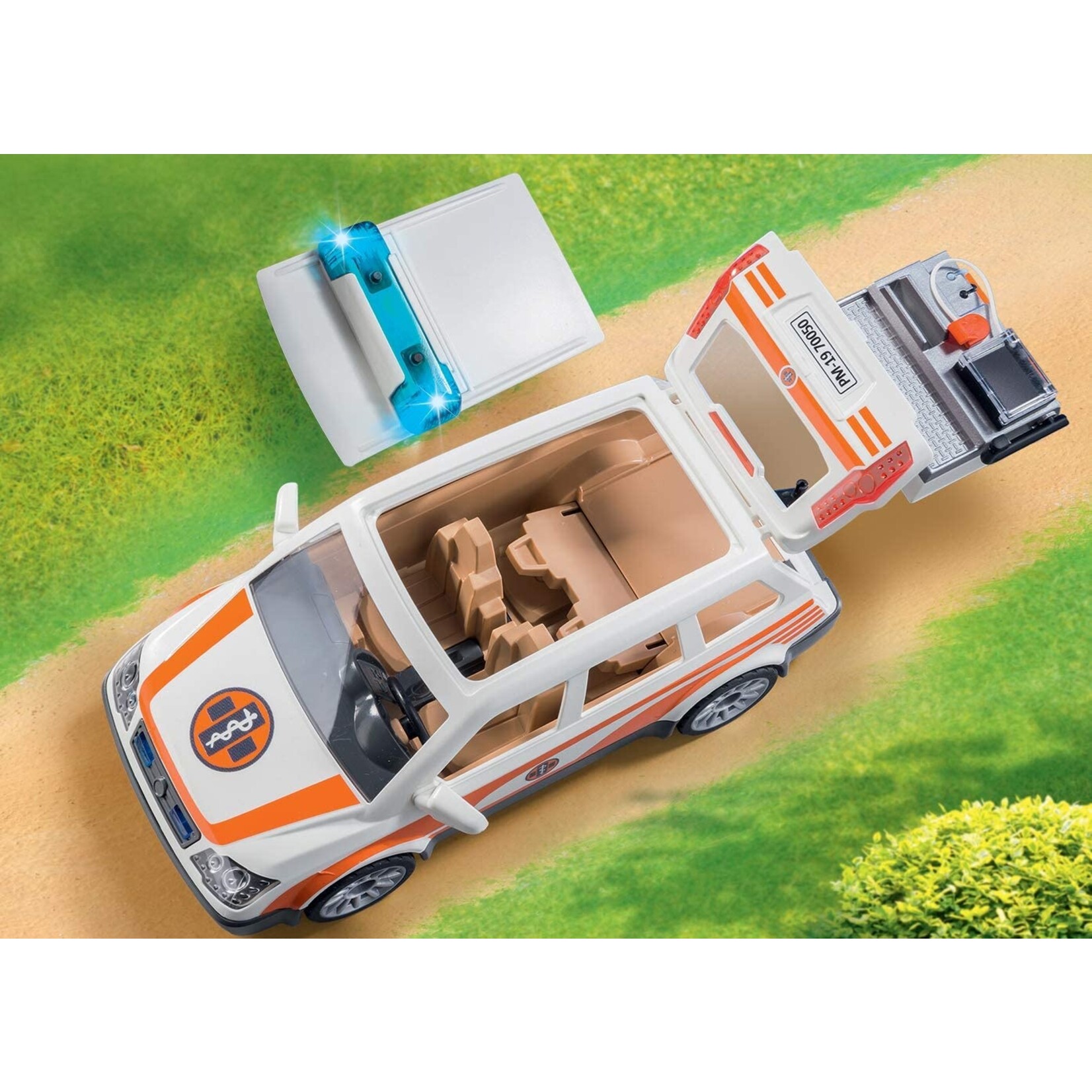 Playmobil Emergency Car With Siren