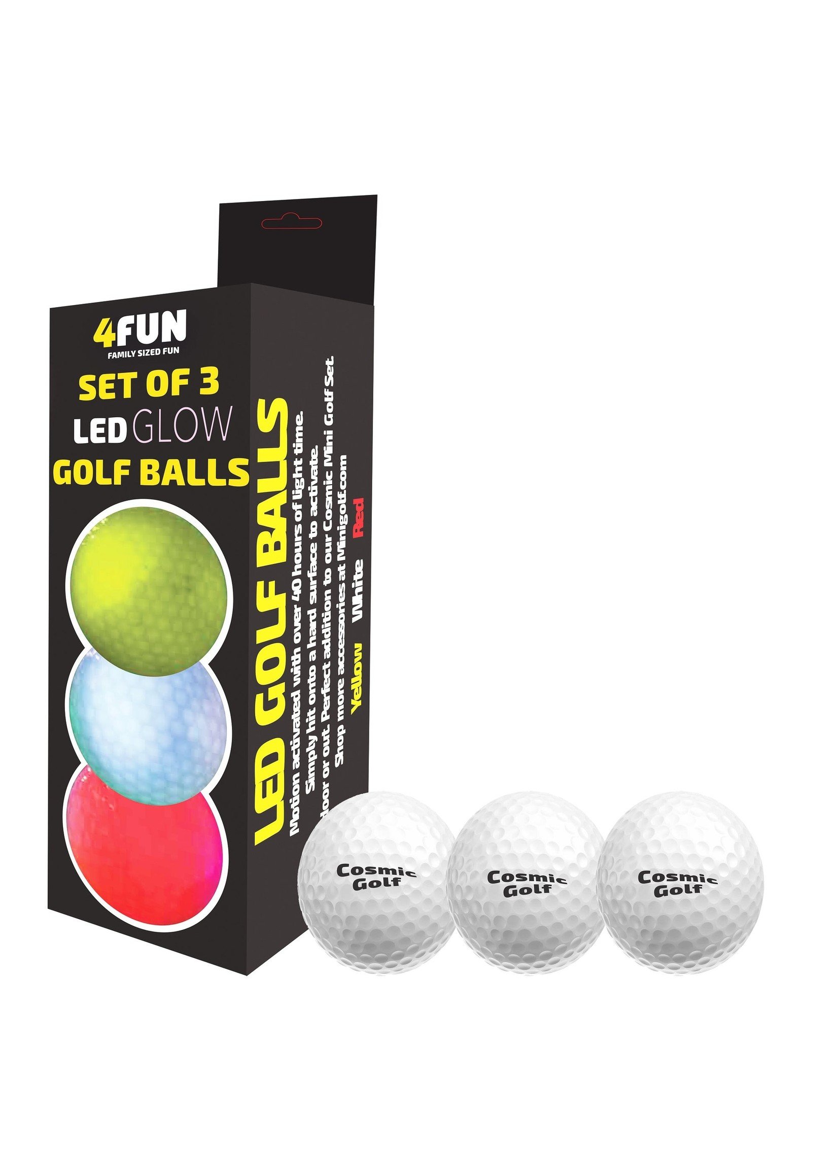 B4 Adventure LED Golf Balls