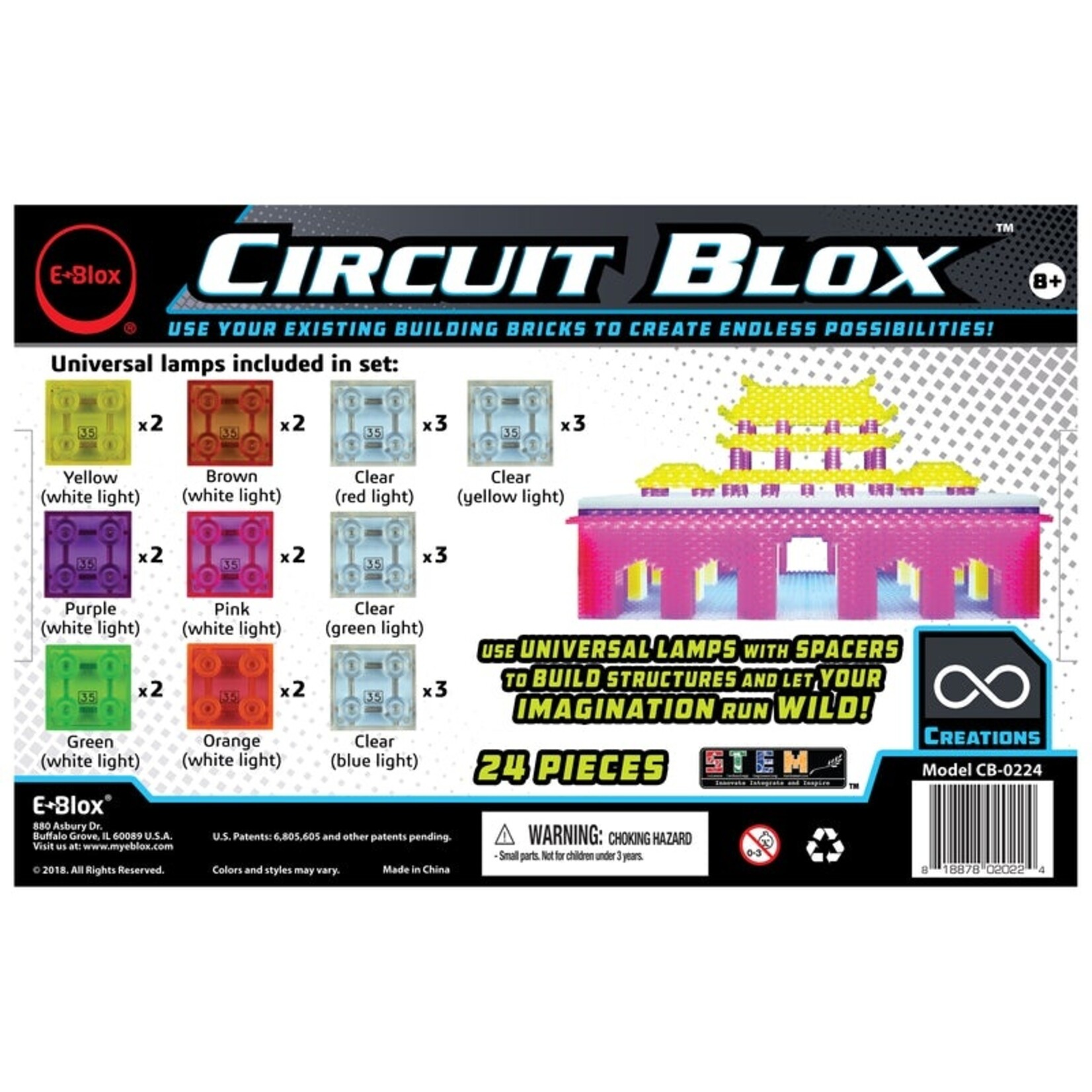 E-Blox Circuit Blox - Universal Lamps Add On