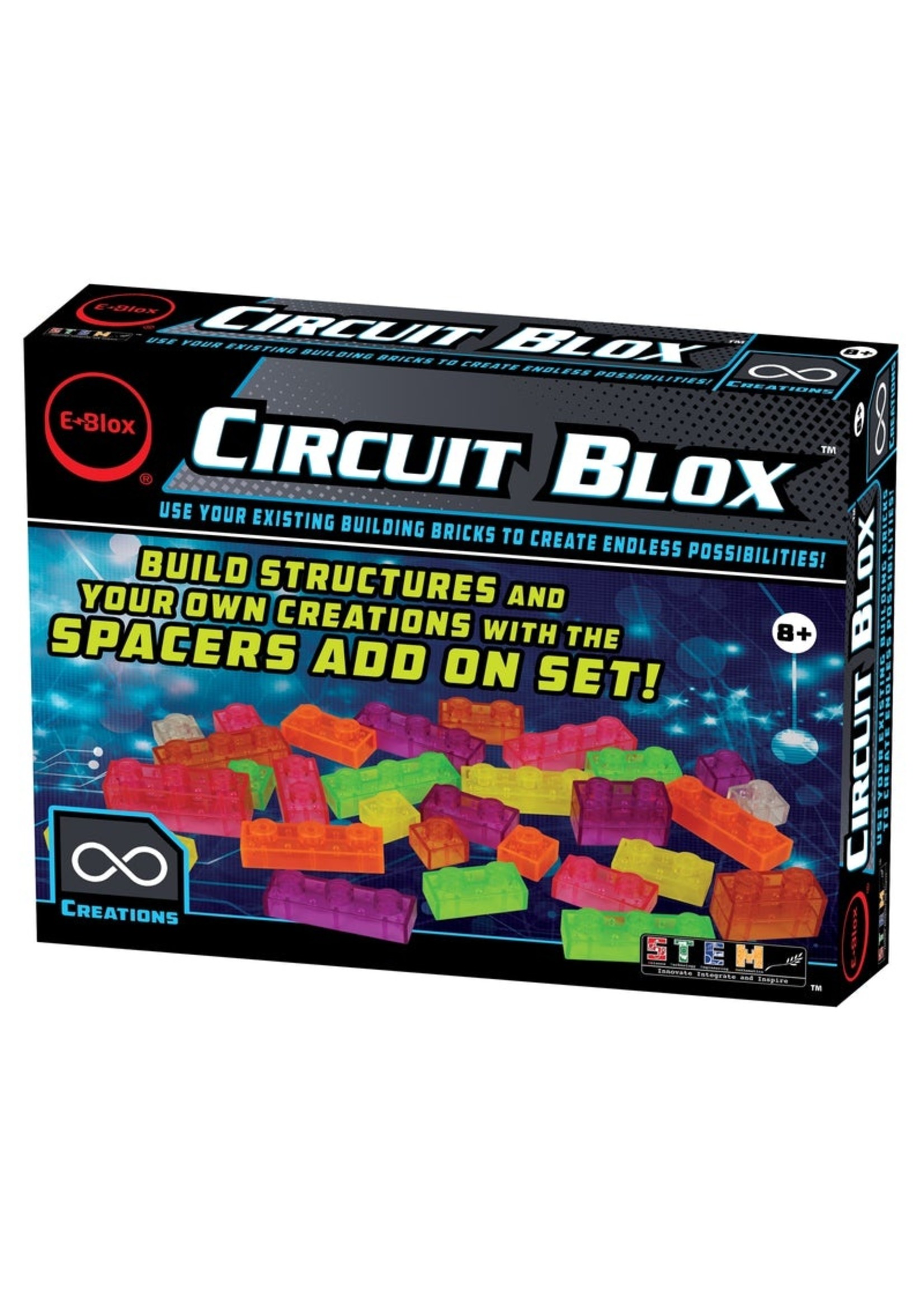 E-Blox Circuit Blox Spacers - 96 pc Add on