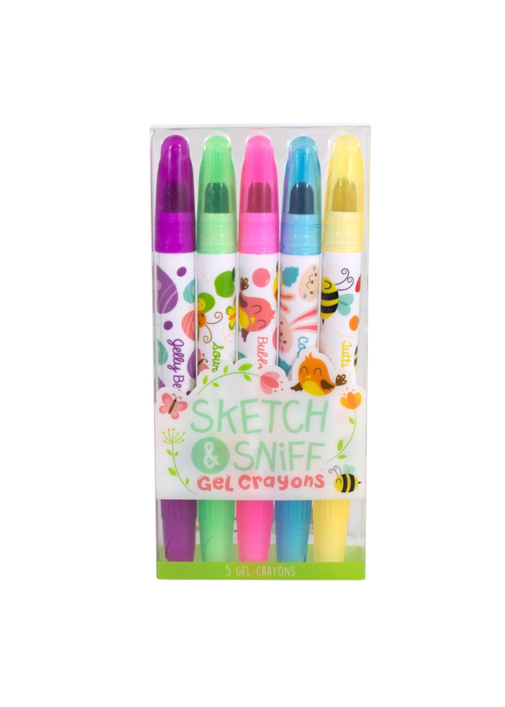 Sketch & Sniff Gel Crayons 5 pack