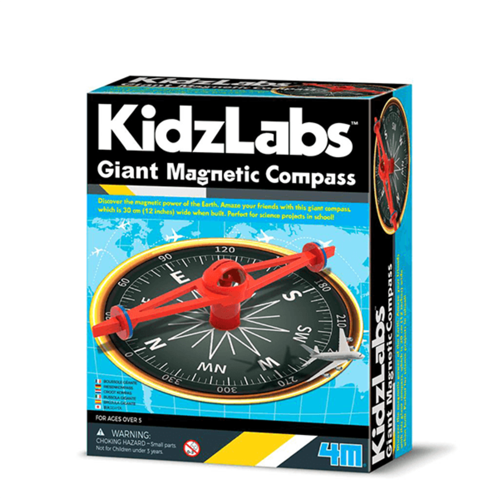 4M Giant Magnetic Compass