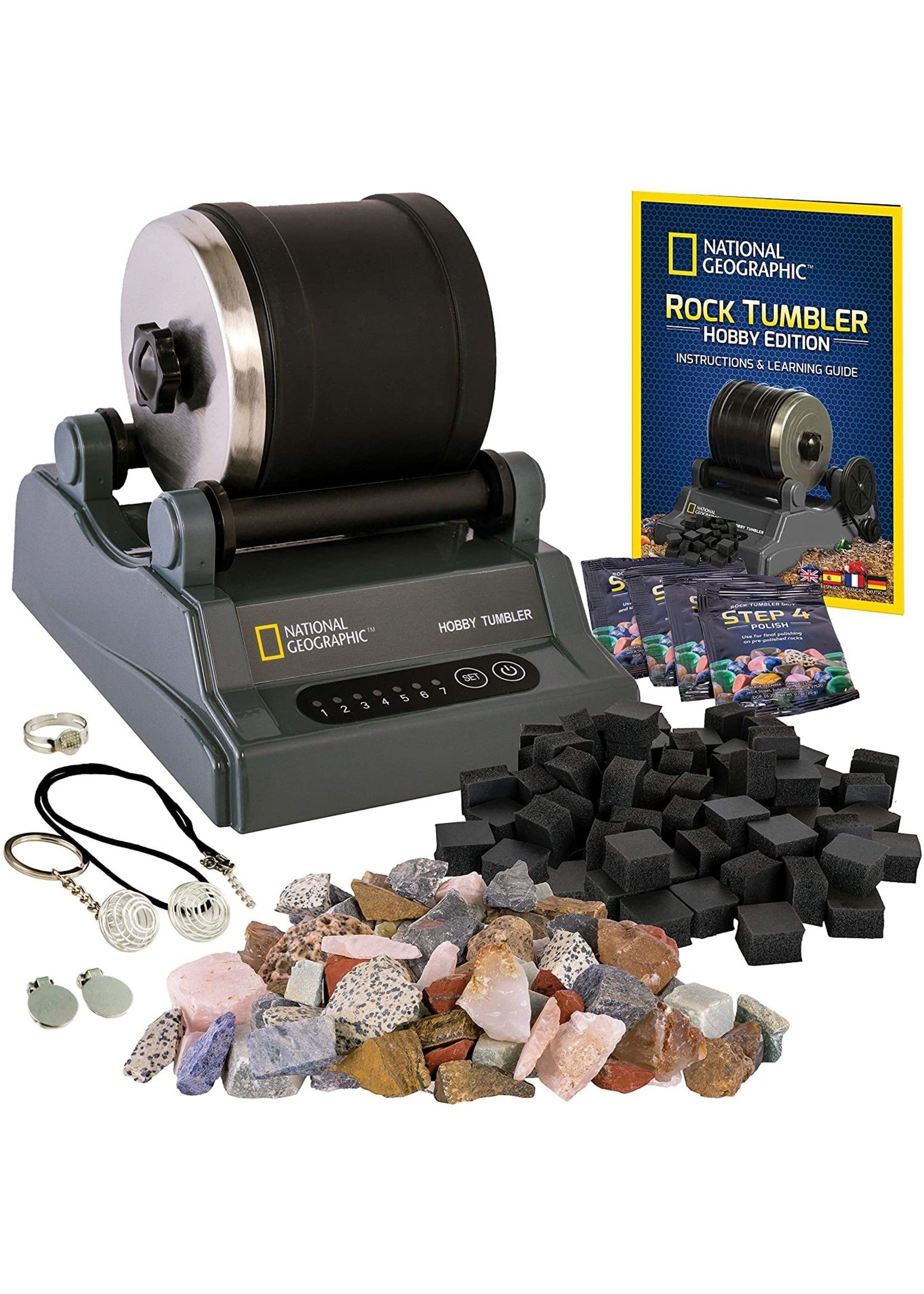National Geographic National Geographic Hobby Rock Tumbler