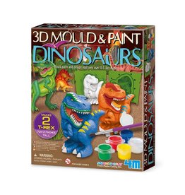 4M 3D Mould and Paint Dinosaur