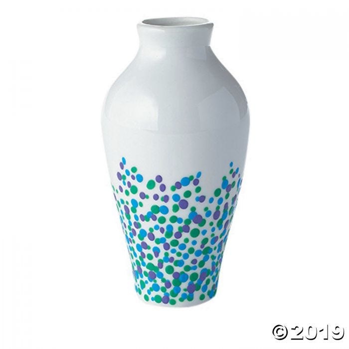 MindWare Paint your own porcelain vase
