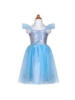 Great Pretenders Great Pretenders Sequins Princess Dress, Blue, Size 3-4