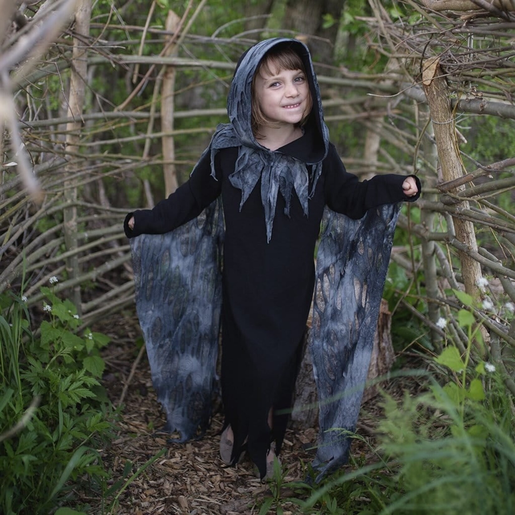 Great Pretenders Grim Reaper Cloak, Size 5-6