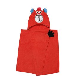 Kids Plush Terry Hooded Bath Towel Bosley Bear