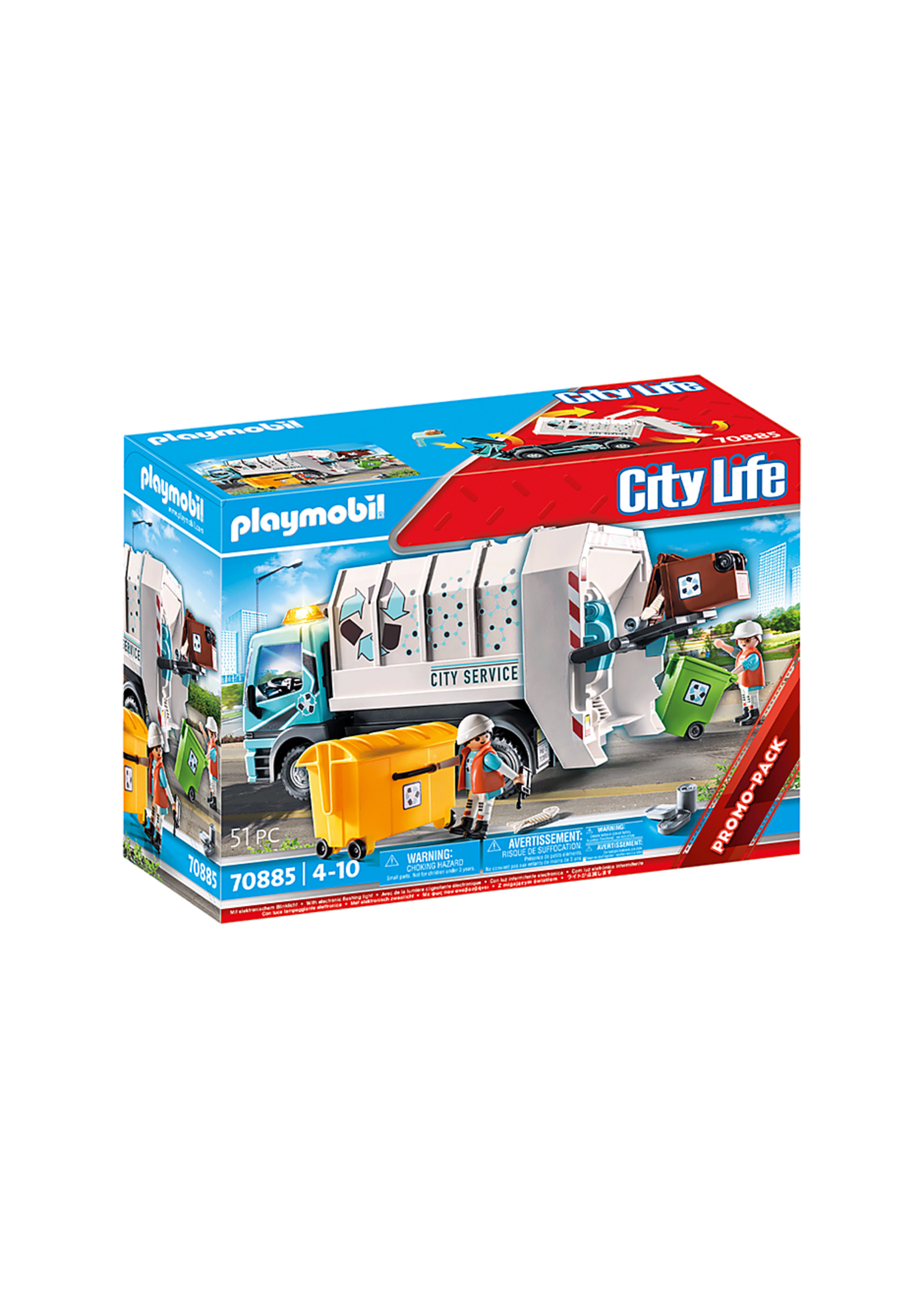 Playmobil City Recycling truck
