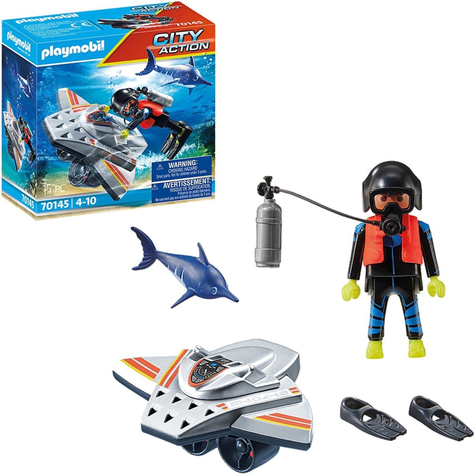 Playmobil Diving Scooter