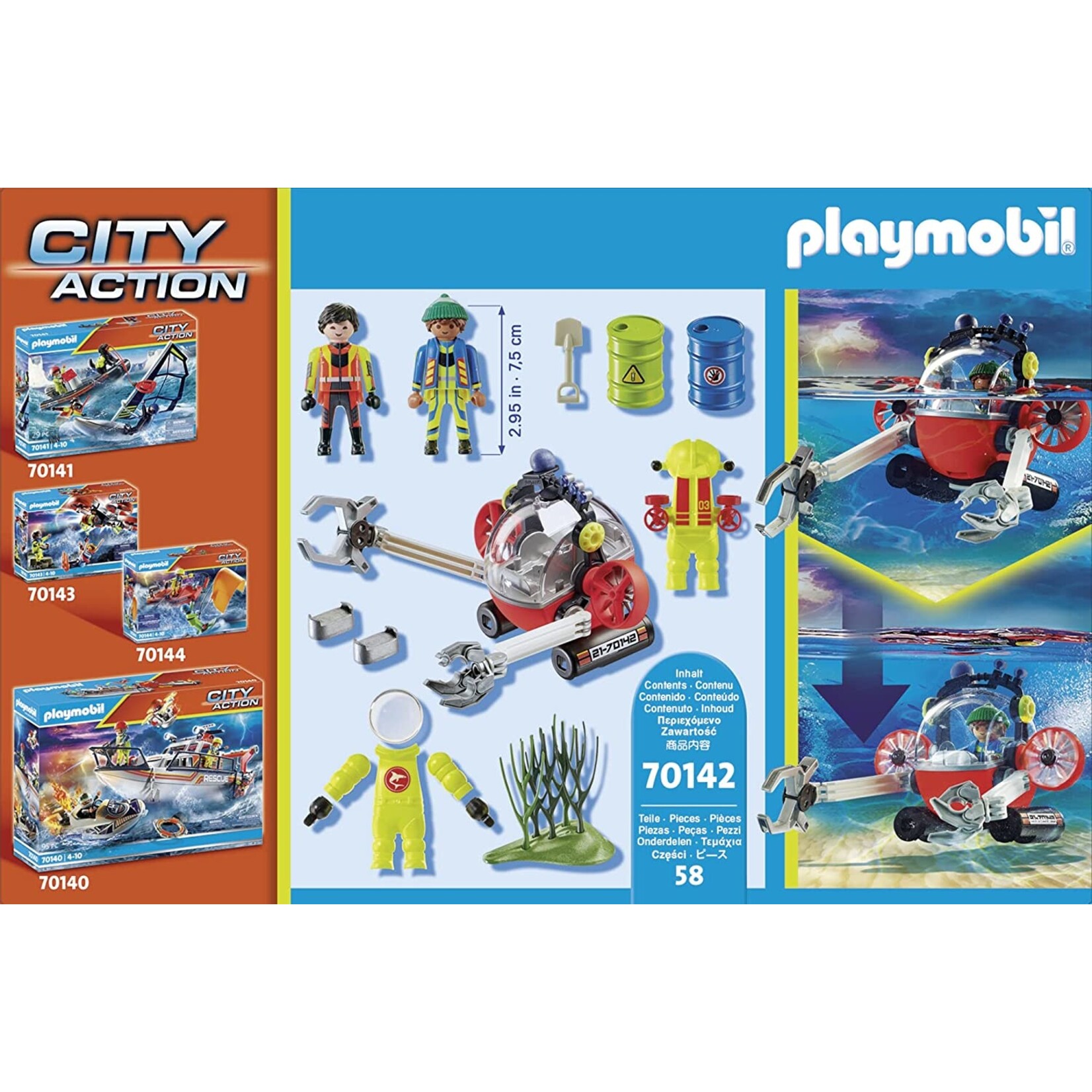 Playmobil Environmental Expedition with Dive Boat