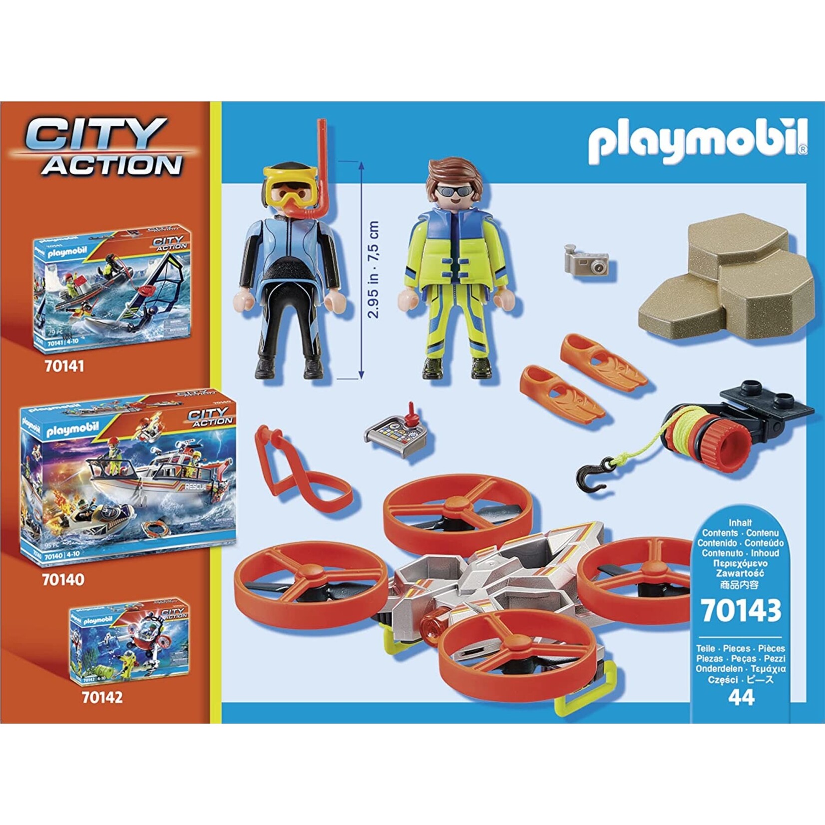 Playmobil Diver Rescue with Drone