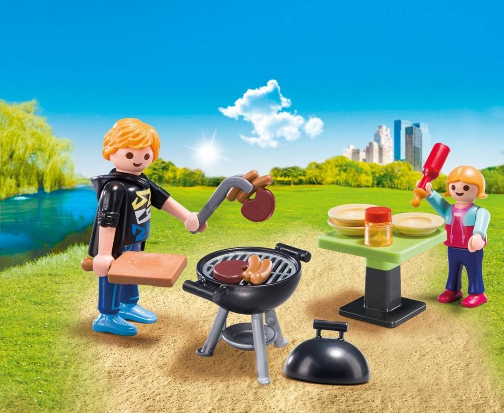 Playmobil Backyard Barbecue Carry Case Grow Children S Boutique Ltd