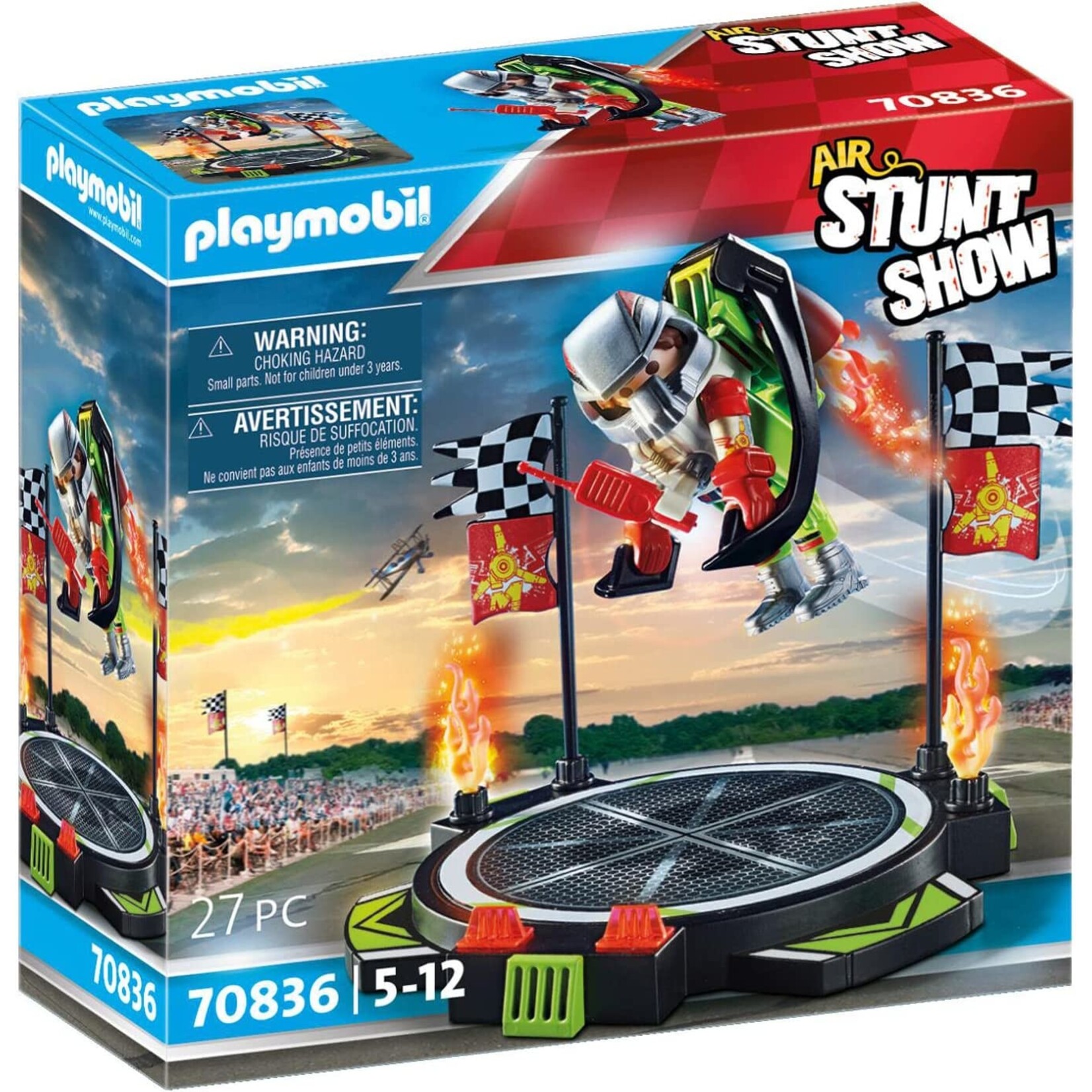 Playmobil Air Stunt Show Stuntman with Jetpack