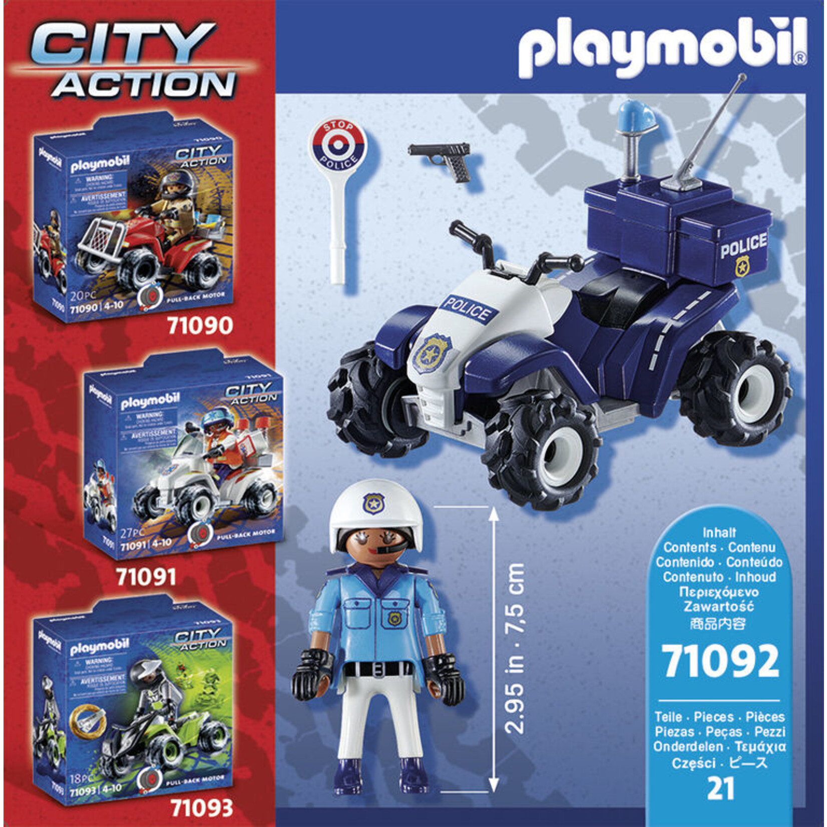 Playmobil Police Quad