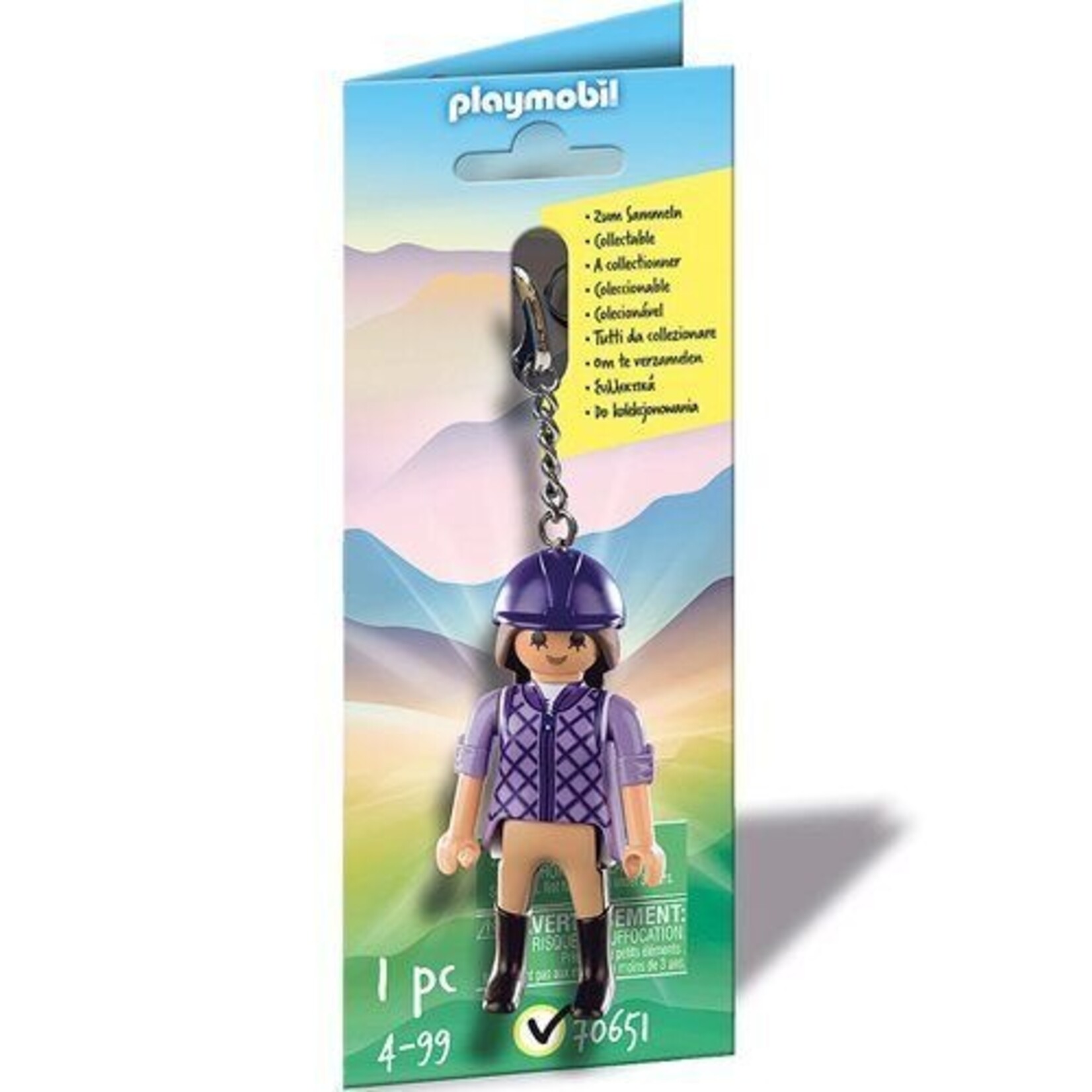 Playmobil Horse Rider Keychain